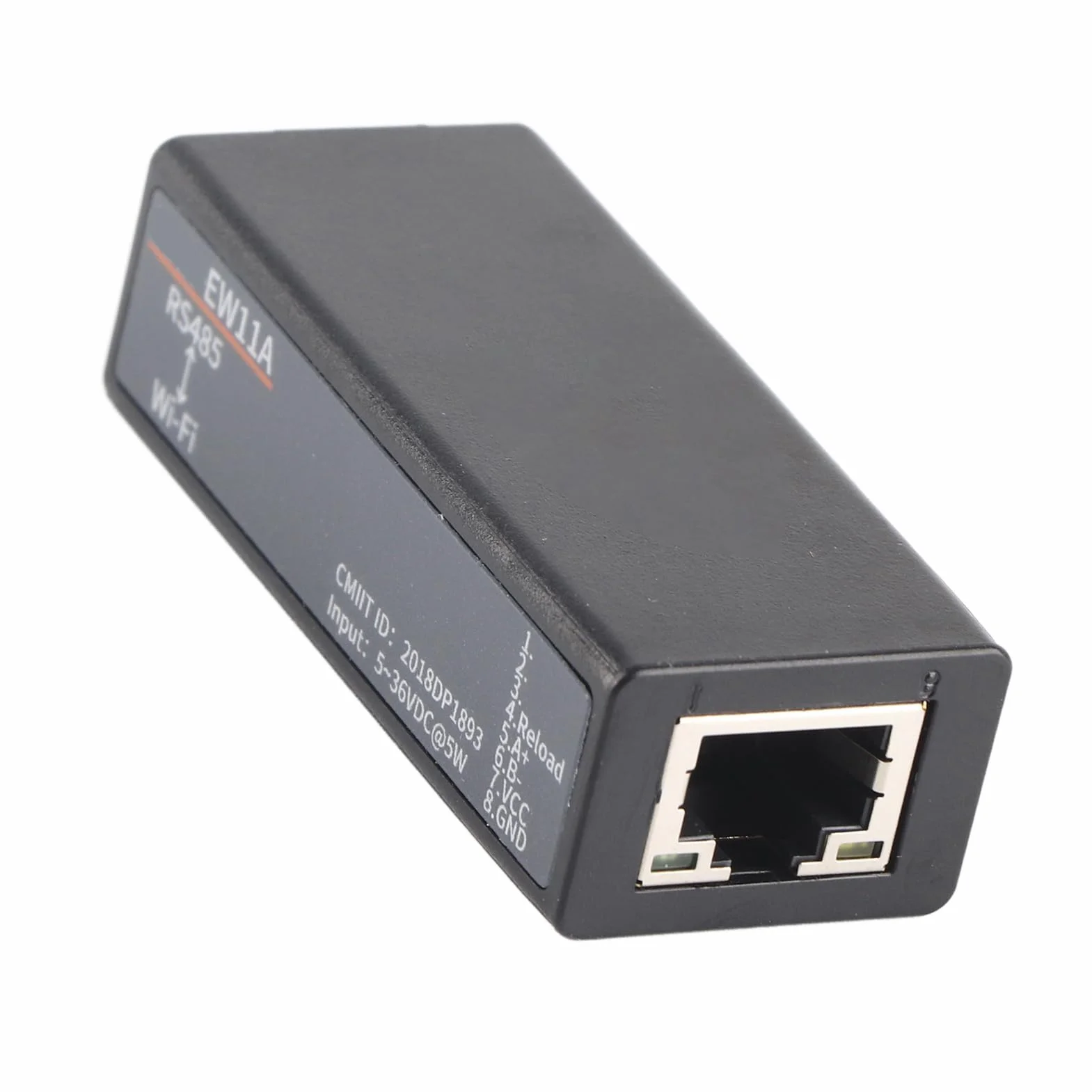 Dioche Elfin EW11 Serveur Série HF7221 vers WiFi Module Communication sans Fil Antenne Intégrée Modbus RJ45 8 Connexions
