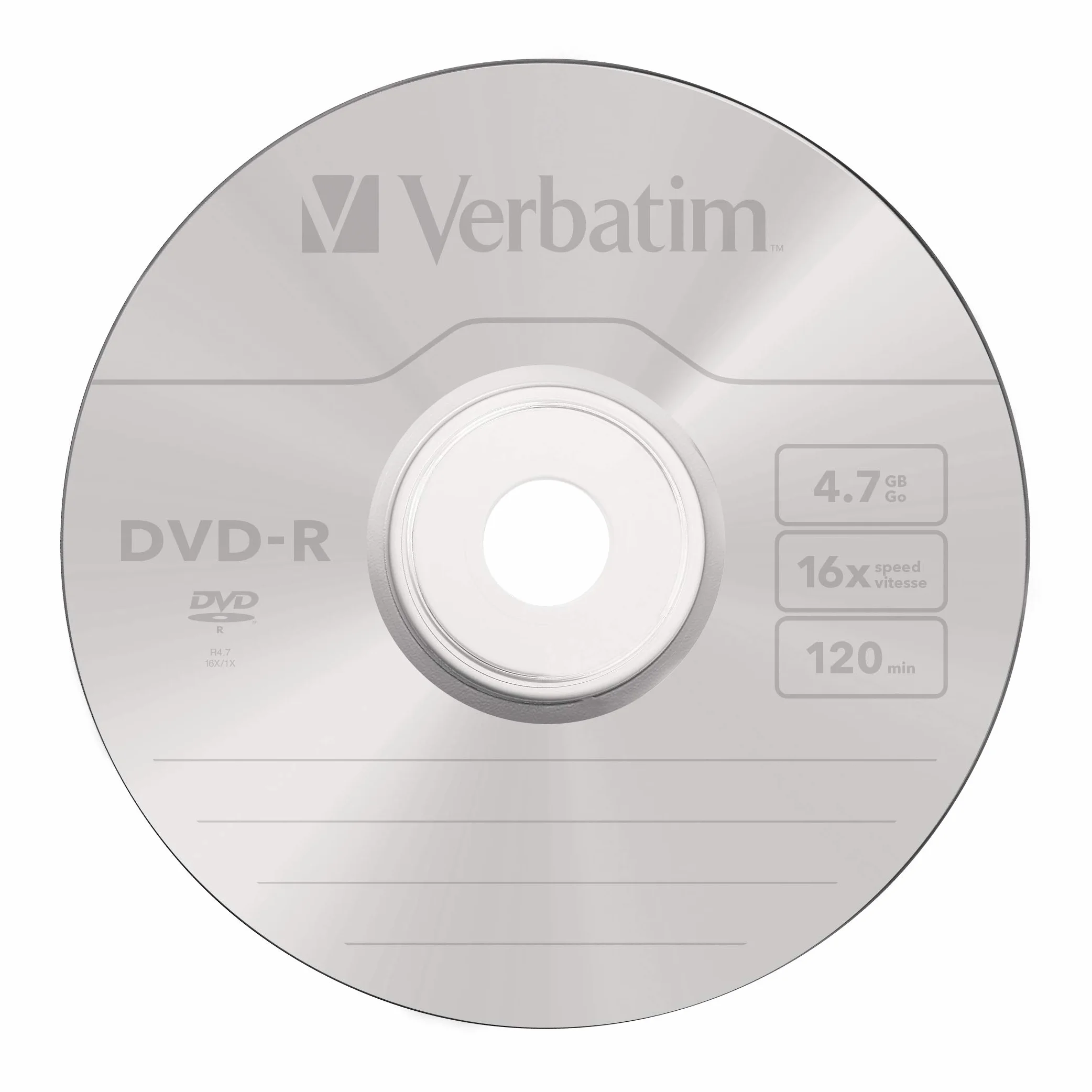 Verbatim 50 x DVD-R 4,7 Go 16x Spindle