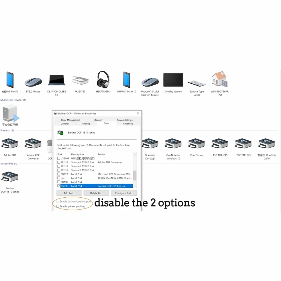 Serveur d'impression Bluetooth Ethernet WiFi, Transformez votre imprimante USB en sans fil, Prise UE
