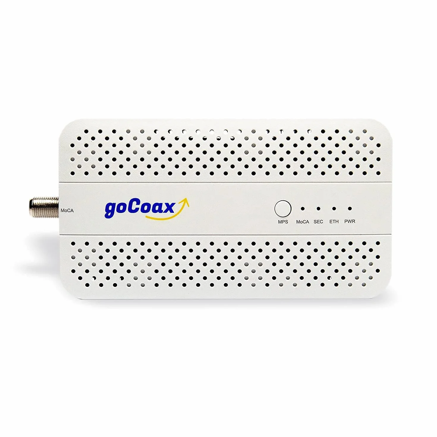 goCoax Adaptateur MoCA 2.5, MA2500D Ethernet sur Câble Coaxial avec Port 2.5GbE | Idéal pour Gaming, Streaming 4K/8K & Backhaul Wi-FI Mesh | Remplace Câble RJ45 Long | Requis 2+ Adapteurs