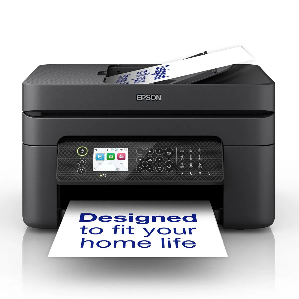 Epson Workforce WF-2950DWF - Imprimante multifonction couleur jet d'encre - 216 x 297 mm - A4/Lettre - jusqu'à 10 ppm - 100 feuilles