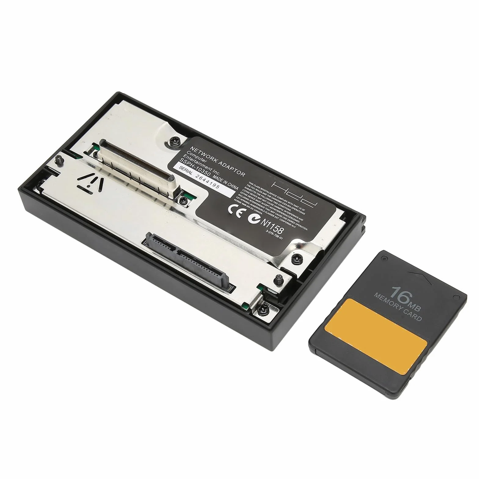 Adaptateur réseau PS2 FMCB version 1 966 16 Mo McBoot HDD carte mémoire 2 To jeux sans disques