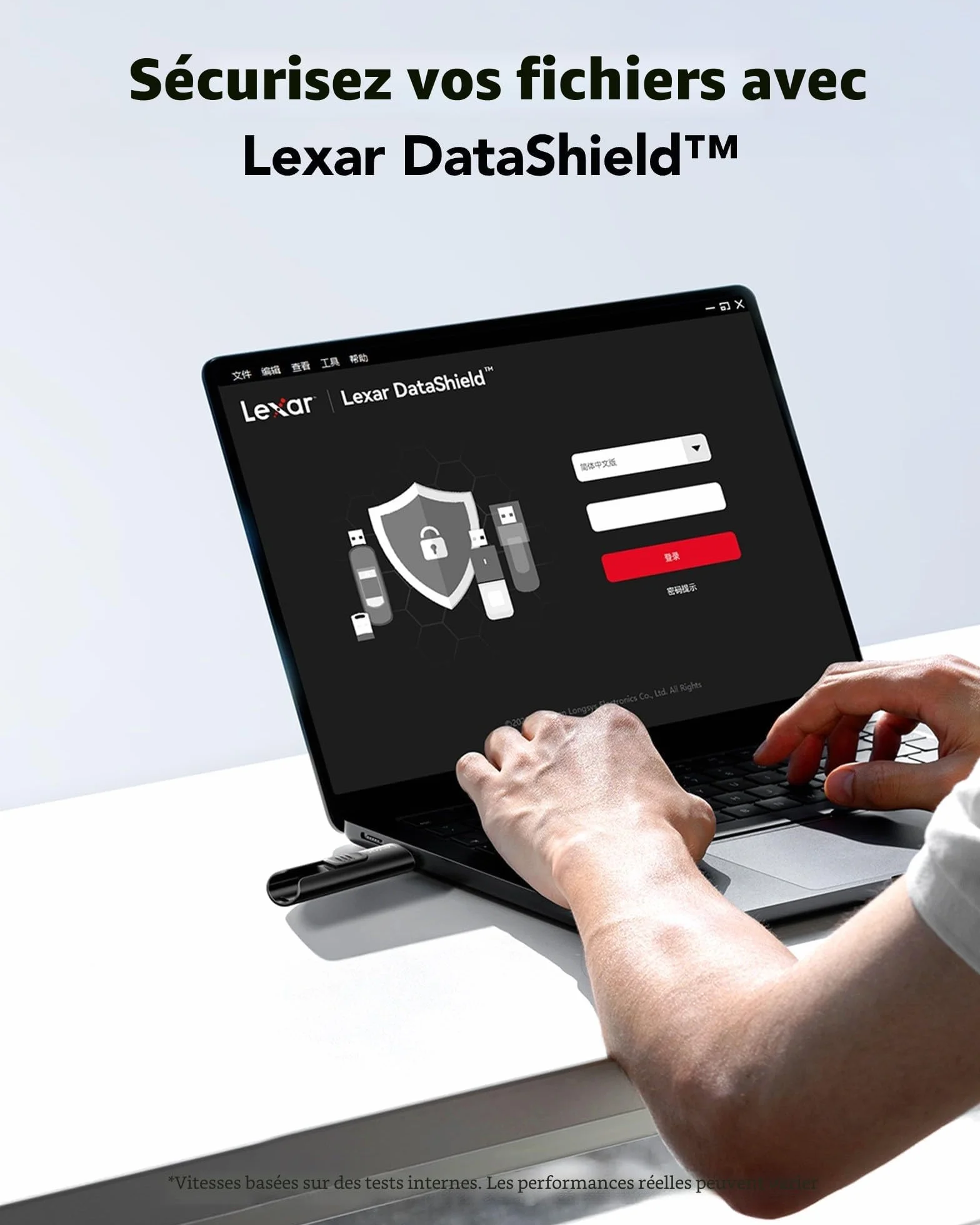 Lexar A30E 64 Go Pack de 3 clés USB 3.2 Lecture 100 Mo/s