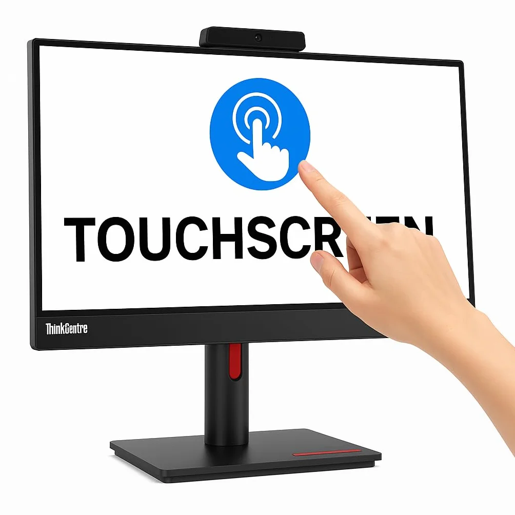 Lenovo ThinkCentre PC tout-en-un 22" Écran tactile | Intel Core i5-8500t | 16 Go de RAM | 512 Go SSD NVMe | Windows 11 Pro | Wifi 6 | Office 2021 | Ordinateur de bureau reconditionné - Prêt à l'emploi