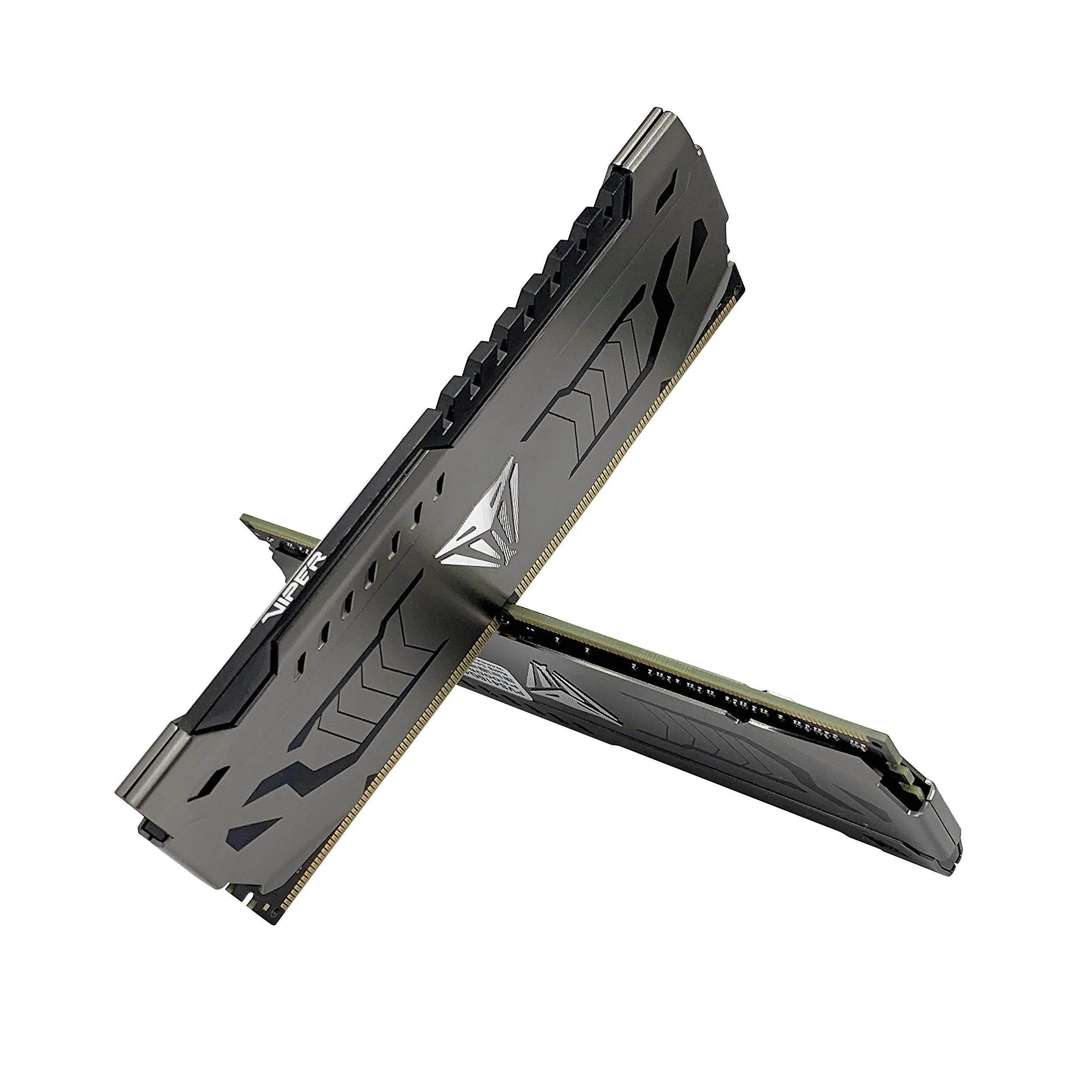 Patriot Memory Kit de Mémoire Haute Performance Viper Steel DDR4 3600 MHz 16Go (2x8Go) C18 Gris