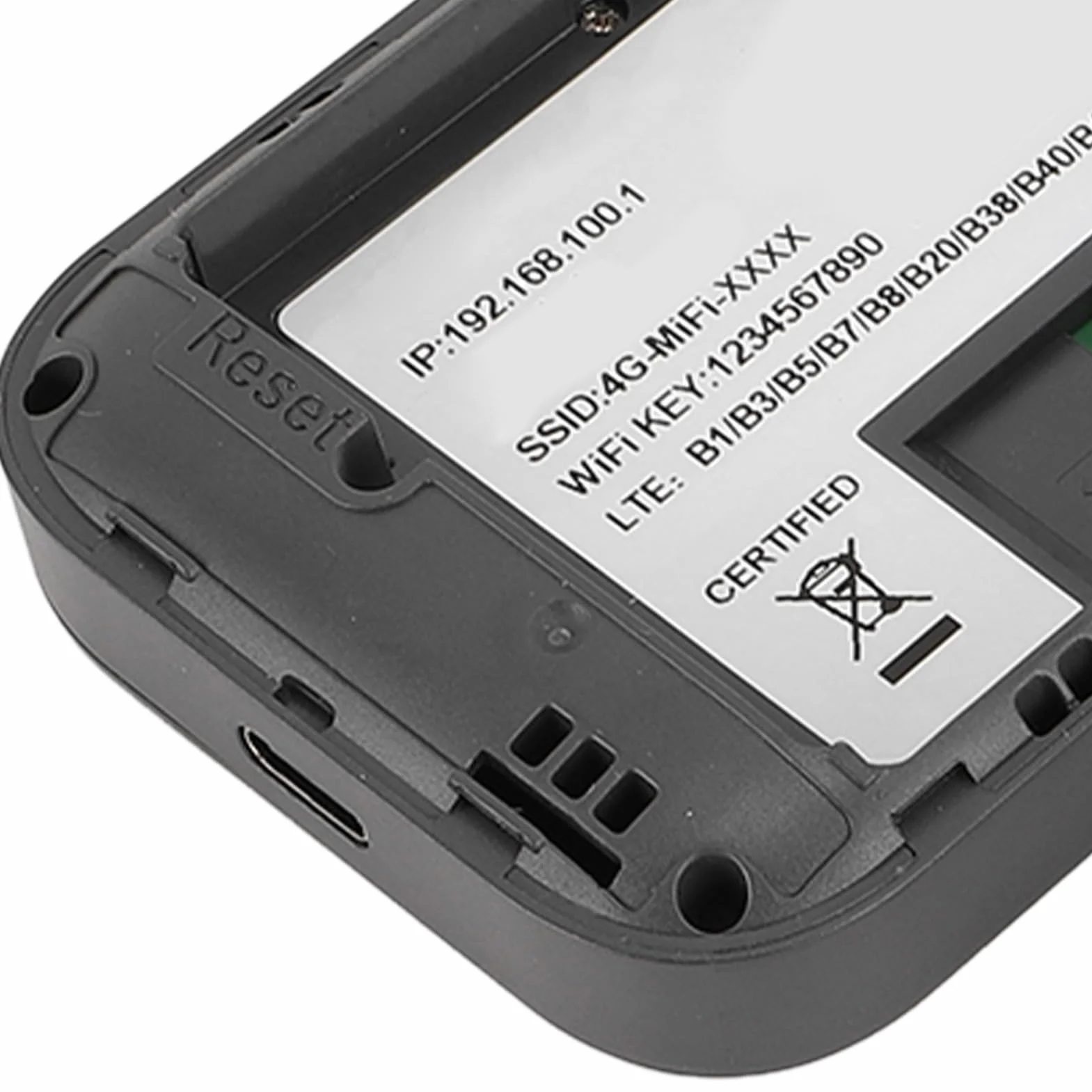 Routeur mobile 4G LTE, Hotspot sans fil portable batterie 3000 mAh, Point d'accès WiFi