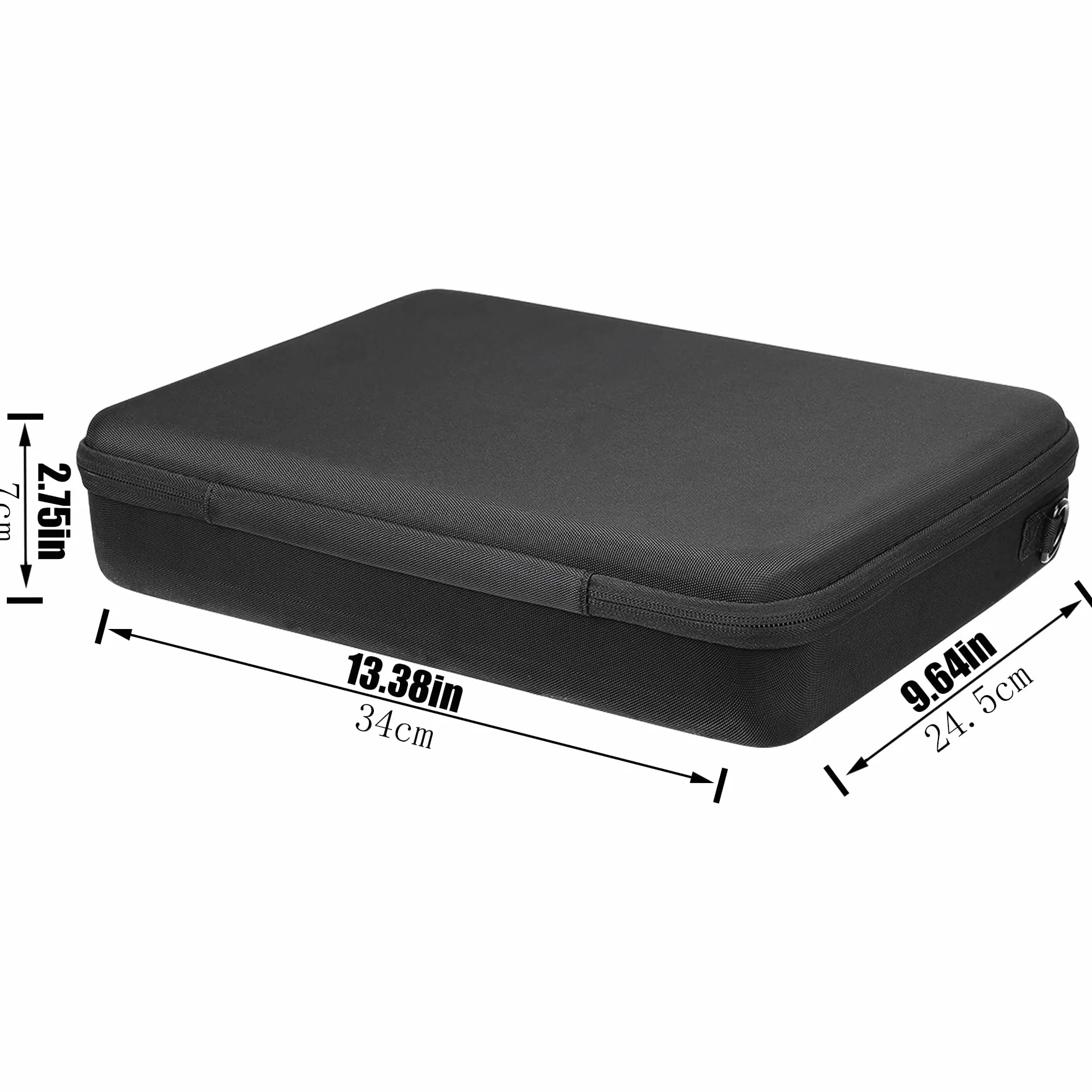 co2CREA Dur Étui de Voyage Rigide Housse Cas pour Epson 71734 Imprimante Portable Jet Encre Wf-100