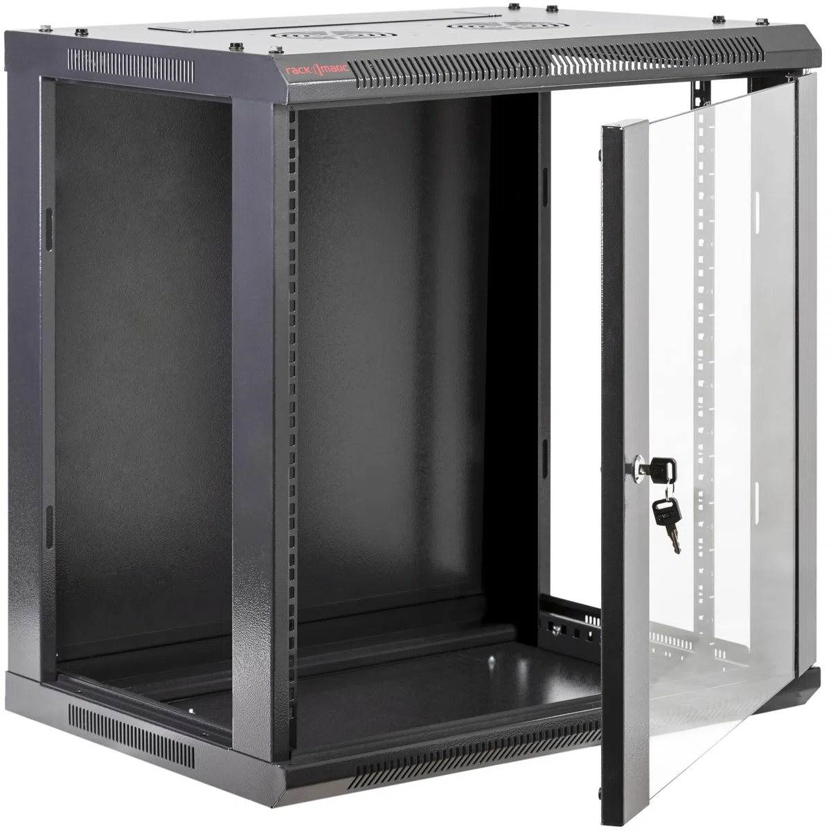Rackmatic Coffret Mural 12U 19 Pouces 600x450x640mm Baie de Brassage en Kit DIY SOHORack