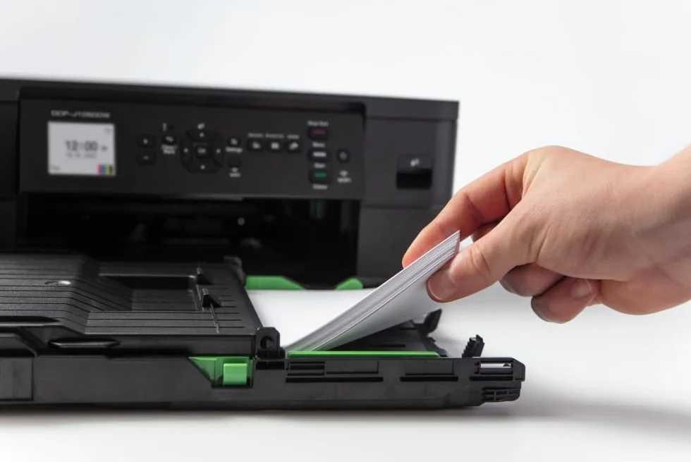 Brother DCP-J1050DW Imprimante Multifonction Jet d'Encre Couleur 3 en 1 Scanner Copieur Noir