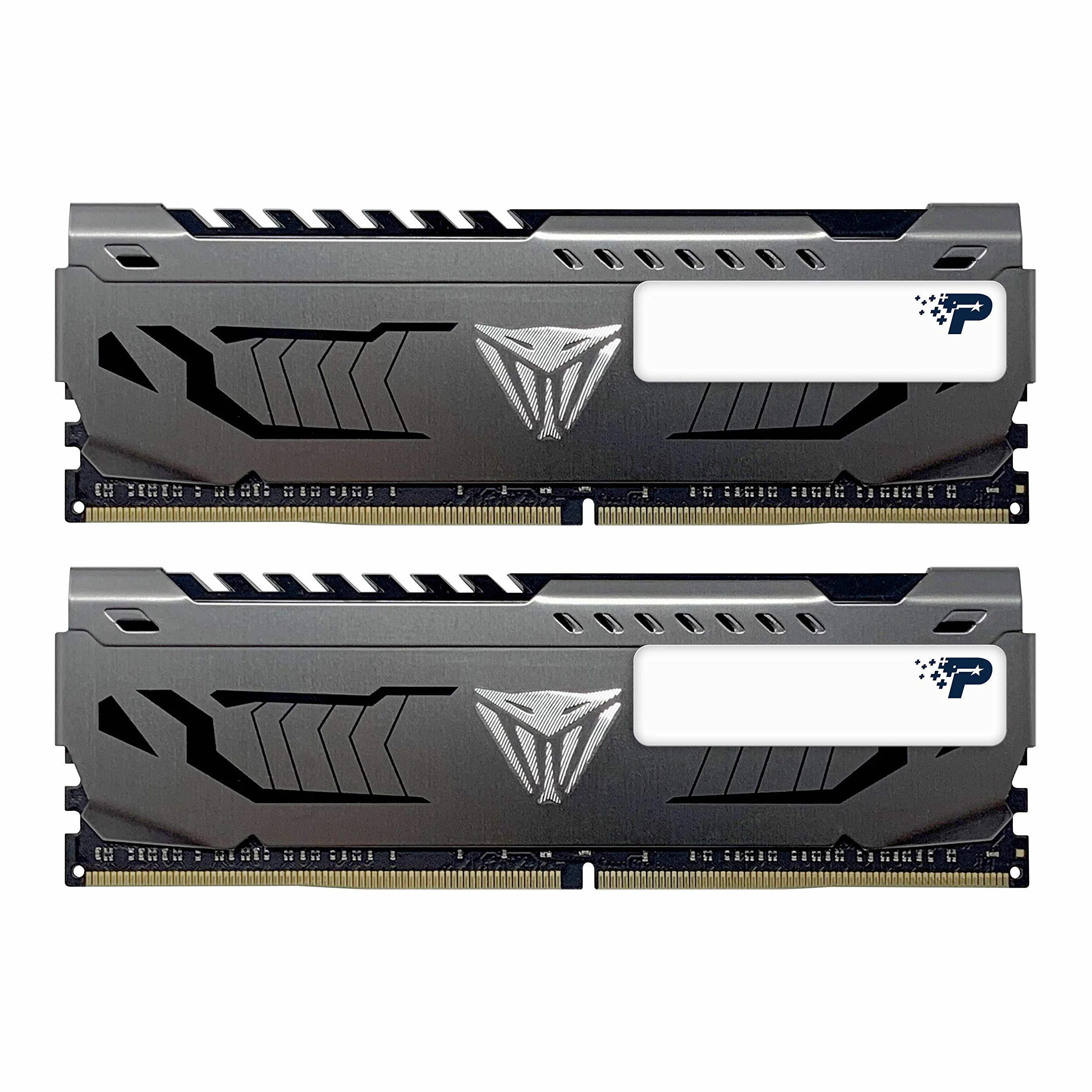 Patriot Memory Kit de Mémoire Haute Performance Viper Steel DDR4 3600 MHz 16Go (2x8Go) C18 Gris