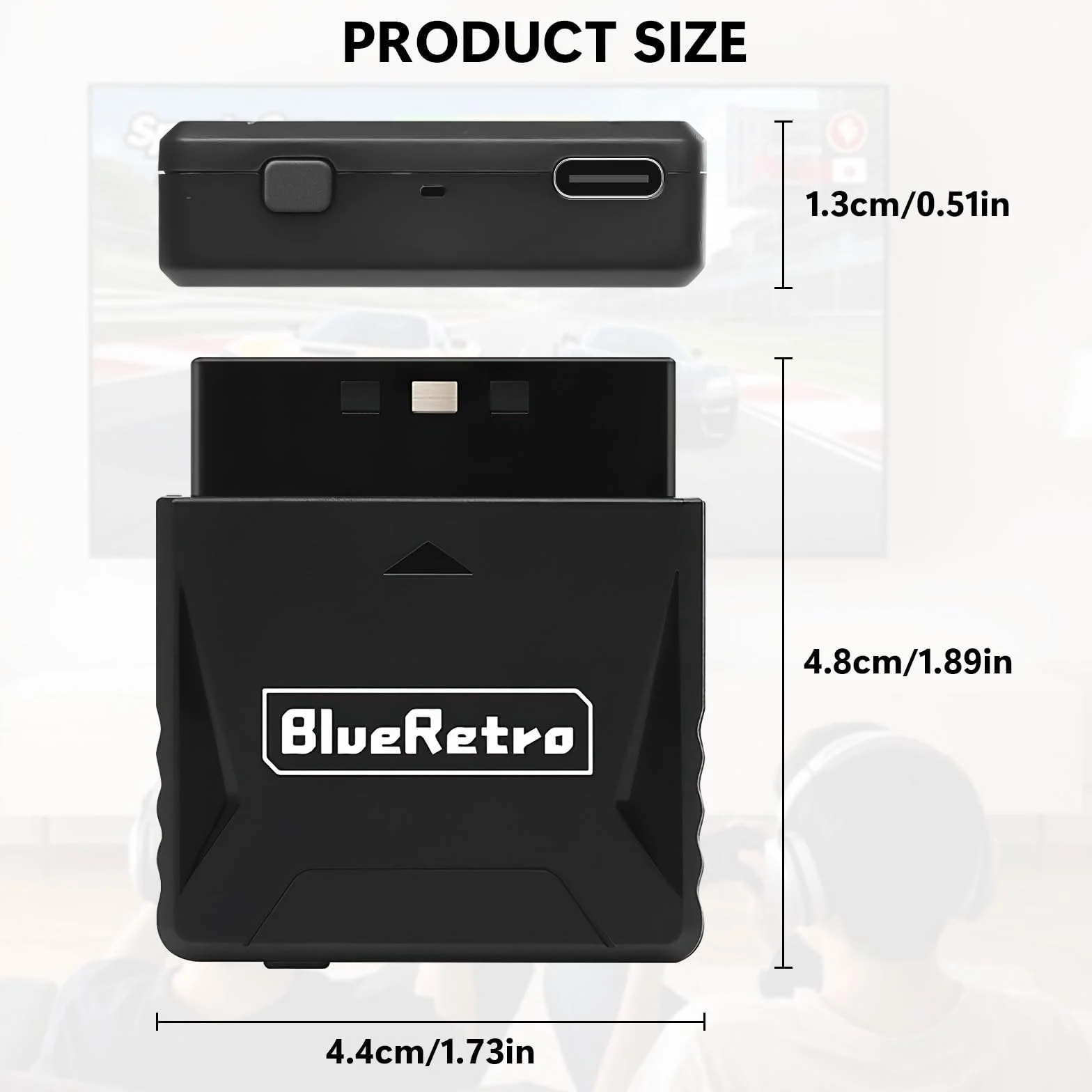 Adaptateur Retro PS1 PS2 Windows Récepteur Manettes PS5 PS4 PS3 Xbox One Switch Pro Series X/S Firmware Upgrade Dual-Mode BT Keymap