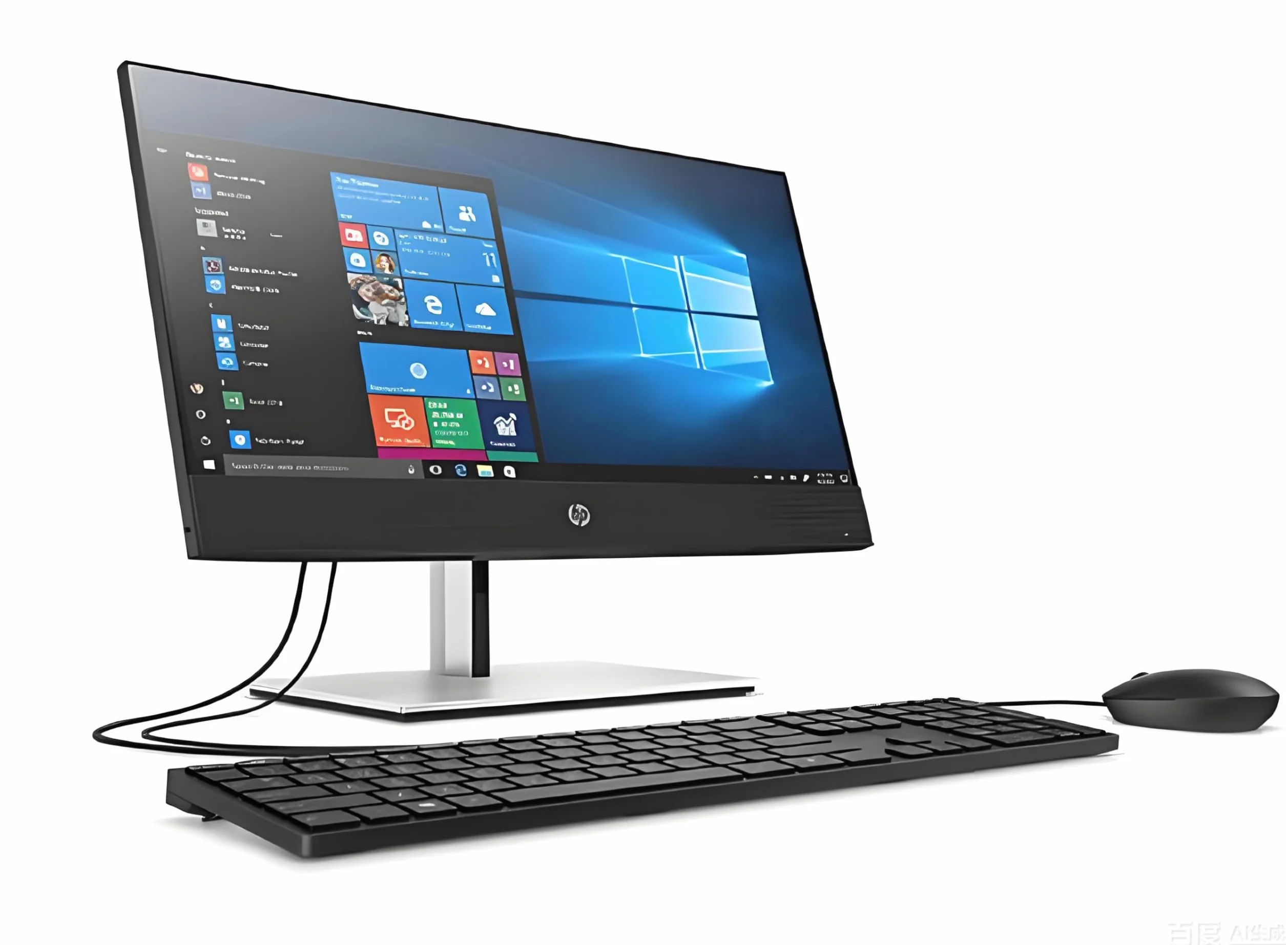 HP ProOne 600 G1 Ordinateur de bureau tout-en-un avec écran de 21,5", Intel Core i5-4690S, 8 Go de RAM, SSD 128 Go, clavier QWERTY américain, WiFi, Bluetooth, Windows 11 Pro (reconditionné)