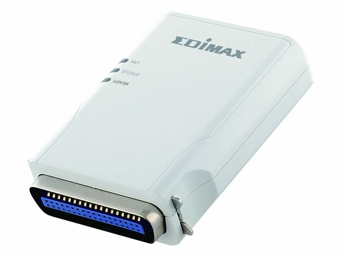 Edimax Serveur d'impression 1 port parallèle Ethernet LAN RISC 7,5 V DC 0,5 A