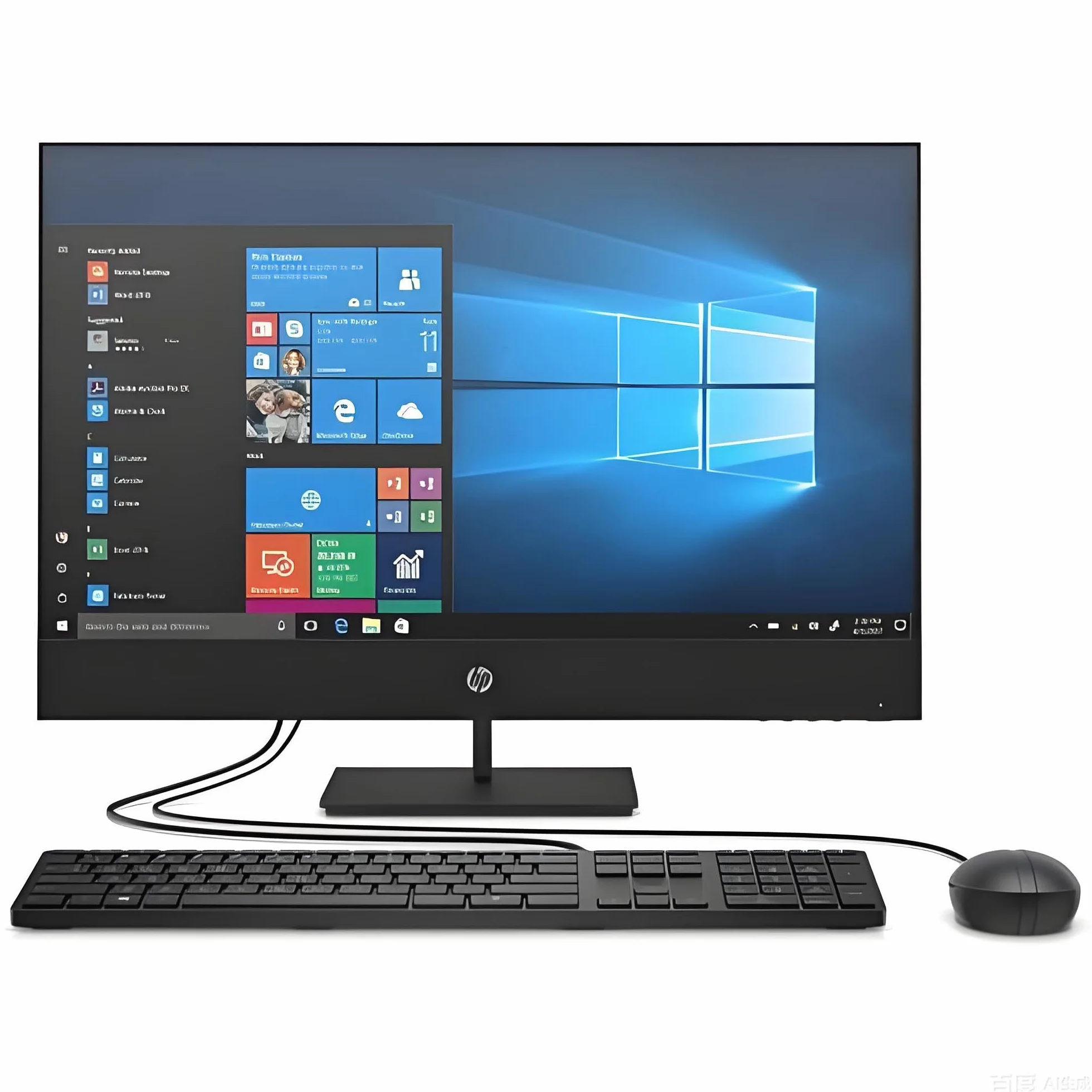HP ProOne 600 G1 Ordinateur de bureau tout-en-un avec écran de 21,5", Intel Core i5-4690S, 8 Go de RAM, SSD 128 Go, clavier QWERTY américain, WiFi, Bluetooth, Windows 11 Pro (reconditionné)