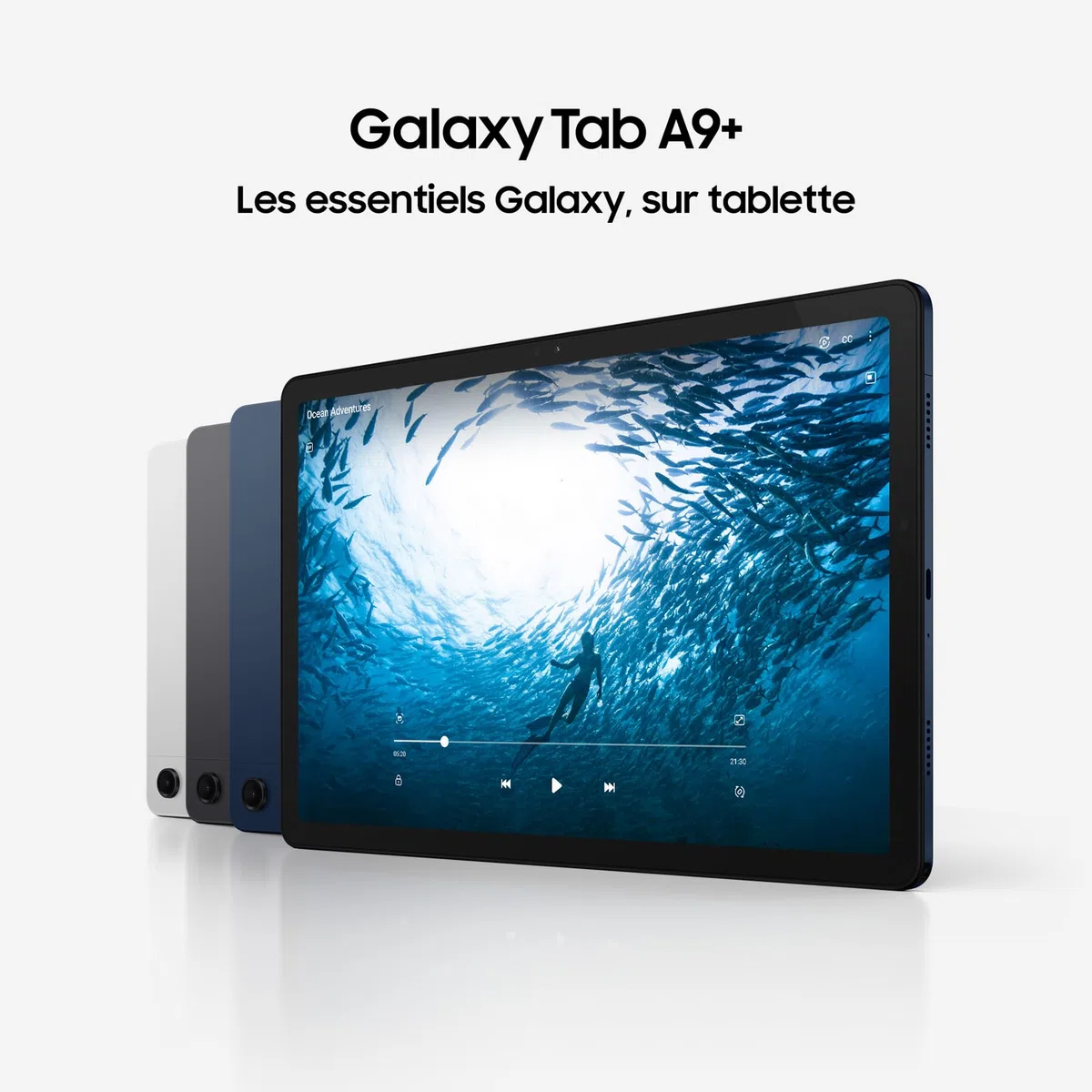 Samsung X210 Galaxy Tab A9+ 11", Wi-Fi, 128GB 8GB Ram, Silver