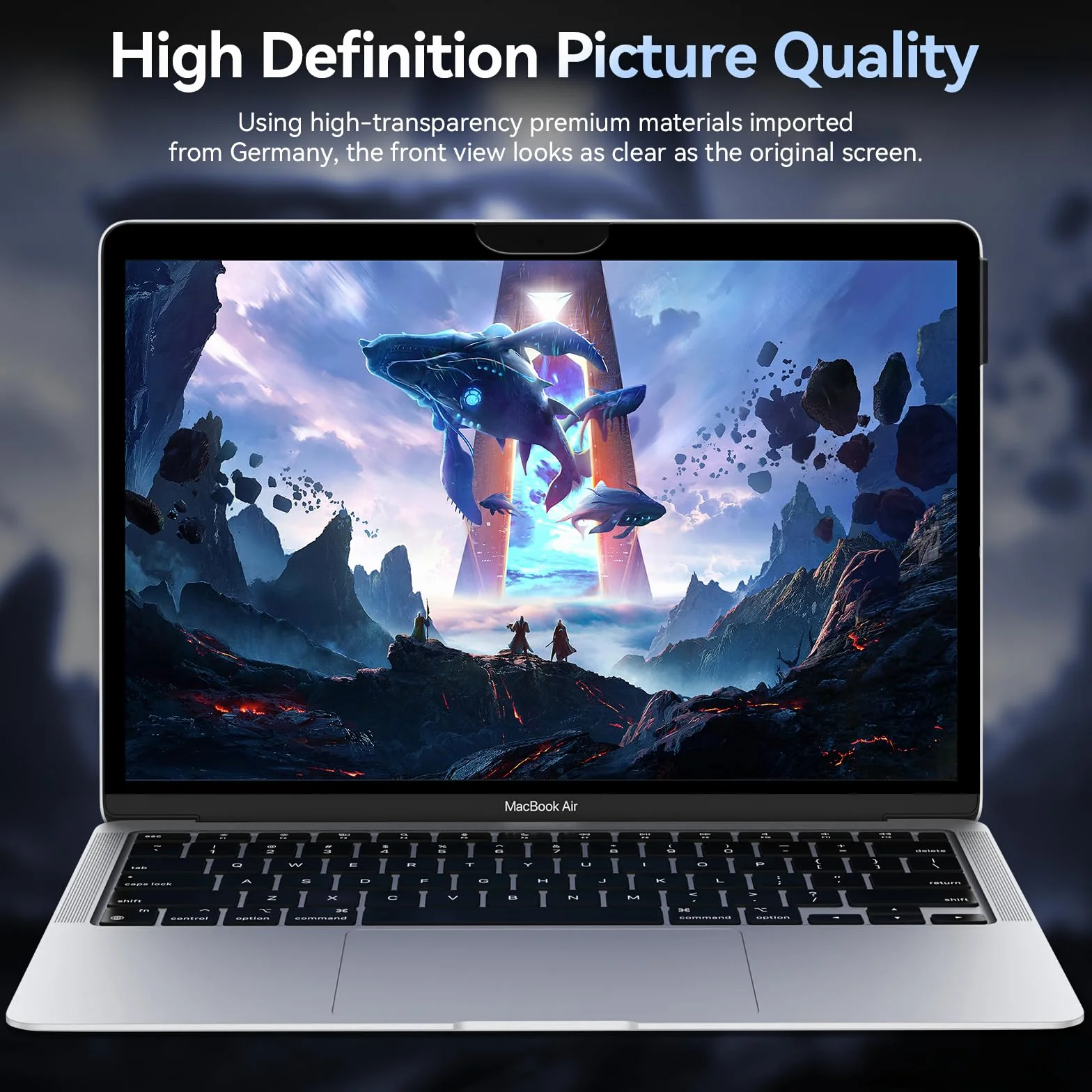 Filtre de Confidentialité MacBook Air 13" 2018-2021 M1 MacBook Pro 13 Pouces 2016-2022 M1 M2 Anti Espion Lumière Bleue