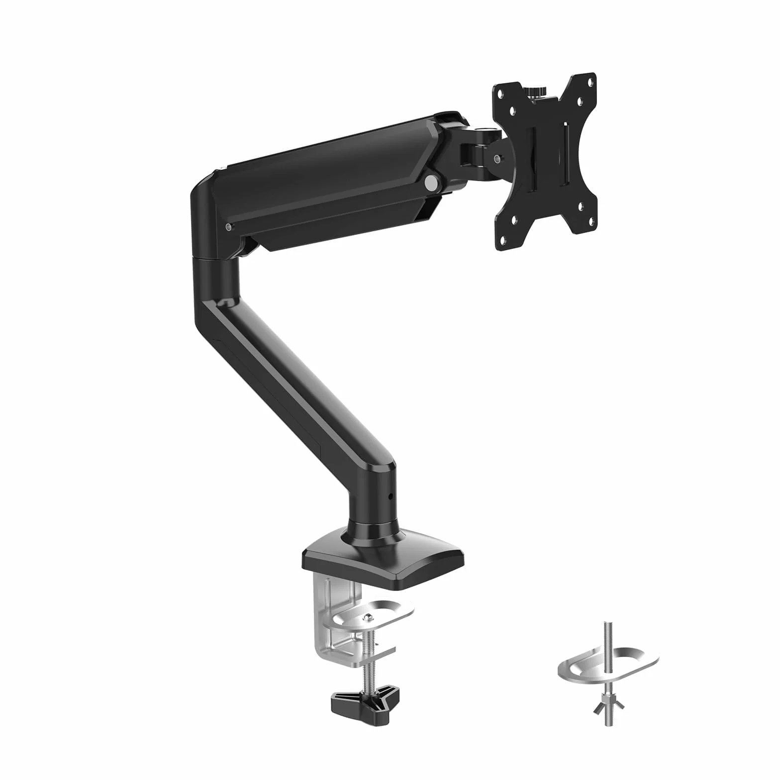 GRIFEMA GB2003-1 Bras Ecran PC VESA 75x75-100x100 mm 13-32 Pouces Rotation 360° Réglable Hauteur 9 kg Noir