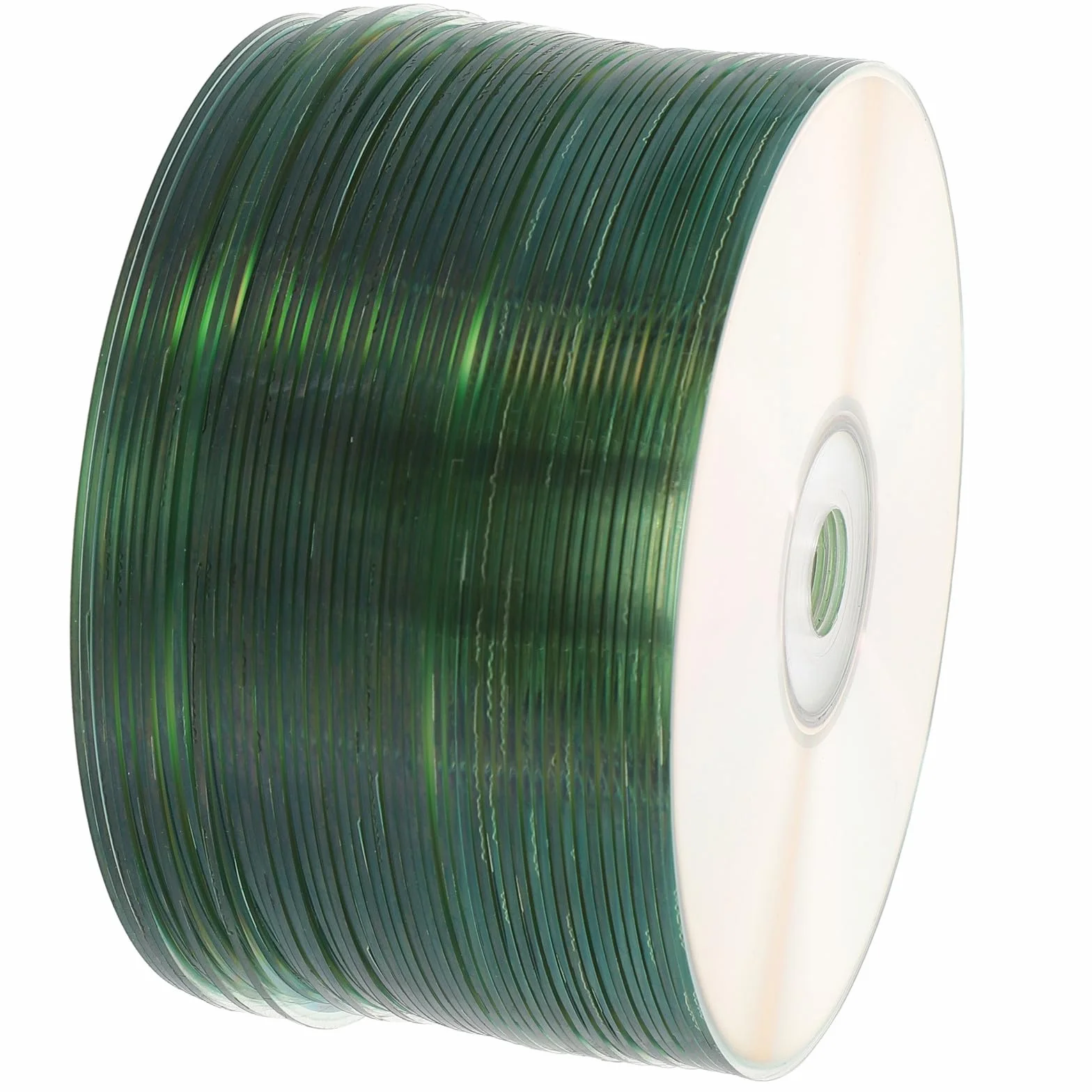 Alipis 50 Disques CD Décoratifs DIY Double Face Réfléchissante Plastique Bords Lisses