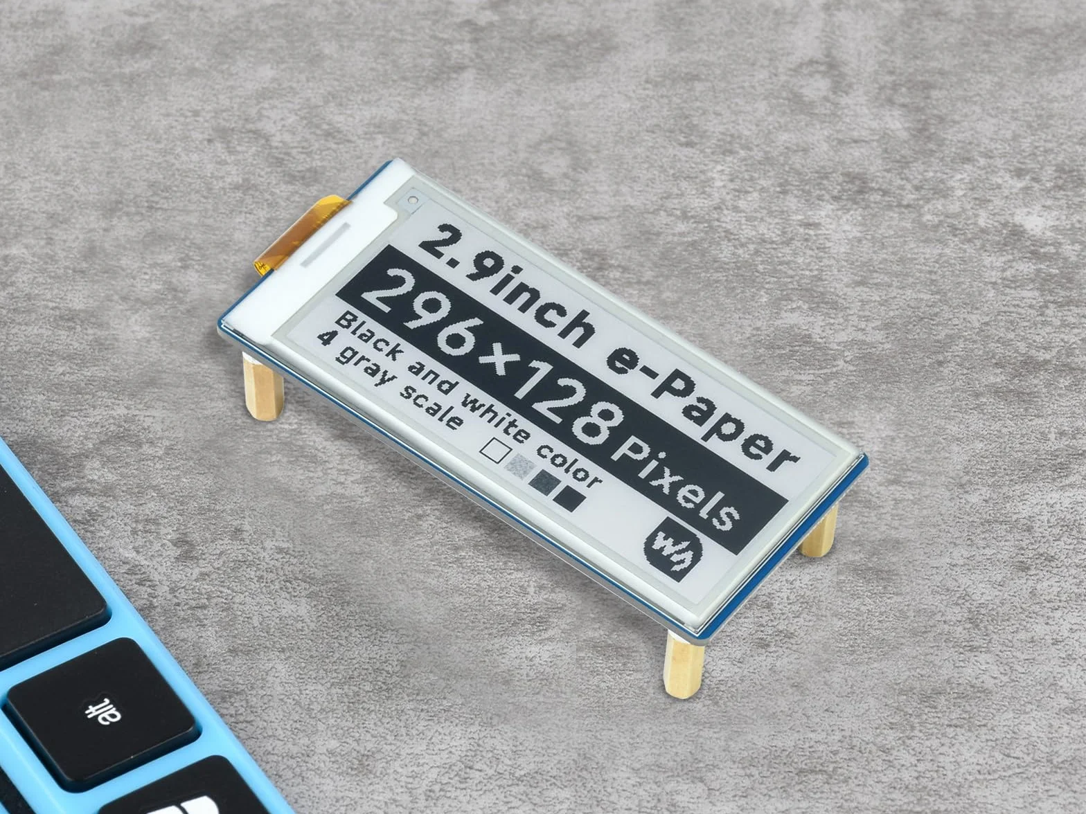 Waveshare 2.9inch E-Paper E-Ink Display Module 296x128 Pixels SPI Interface for Raspberry Pi Pico