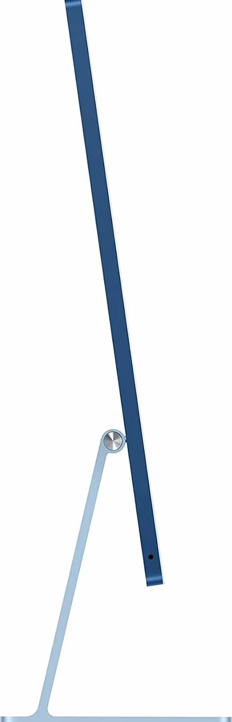 2021 Apple iMac avec Apple M1 Chip with 8-core CPU (24-pouces, 16Go RAM, 512Go SSD Stockage) (AZERTY French) Bleu (Reconditionné)