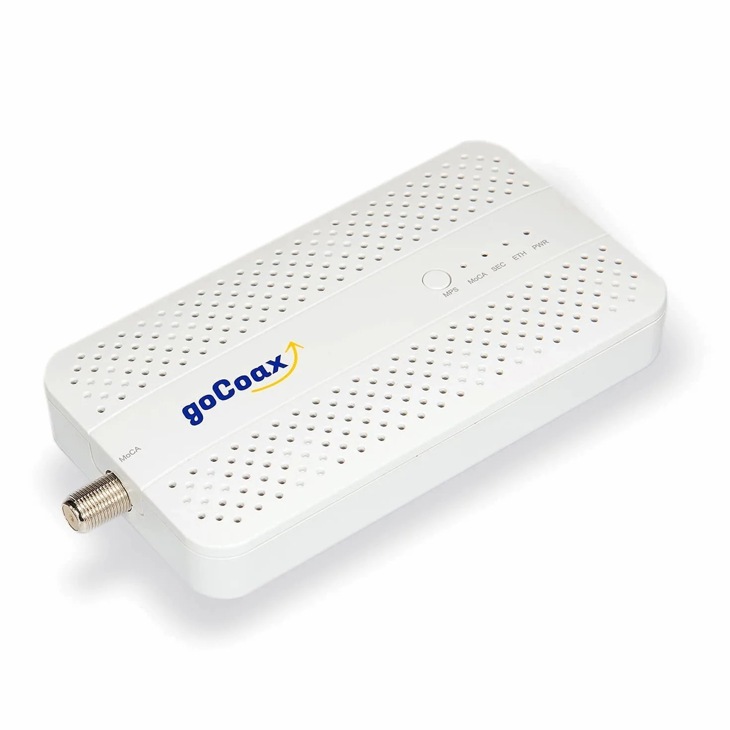 goCoax Adaptateur MoCA 2.5, MA2500D Ethernet sur Câble Coaxial avec Port 2.5GbE | Idéal pour Gaming, Streaming 4K/8K & Backhaul Wi-FI Mesh | Remplace Câble RJ45 Long | Requis 2+ Adapteurs