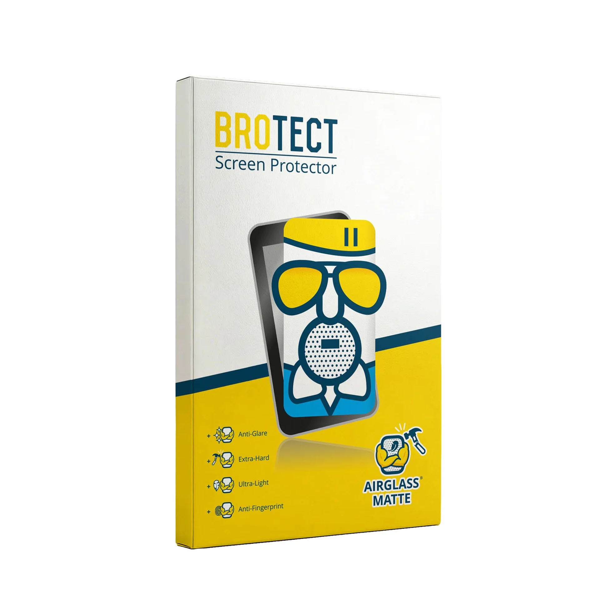 brotect 15.6" Verre Mat Anti-Reflet Protection d'Écran 9H pour Ordinateurs portatifs 16:9