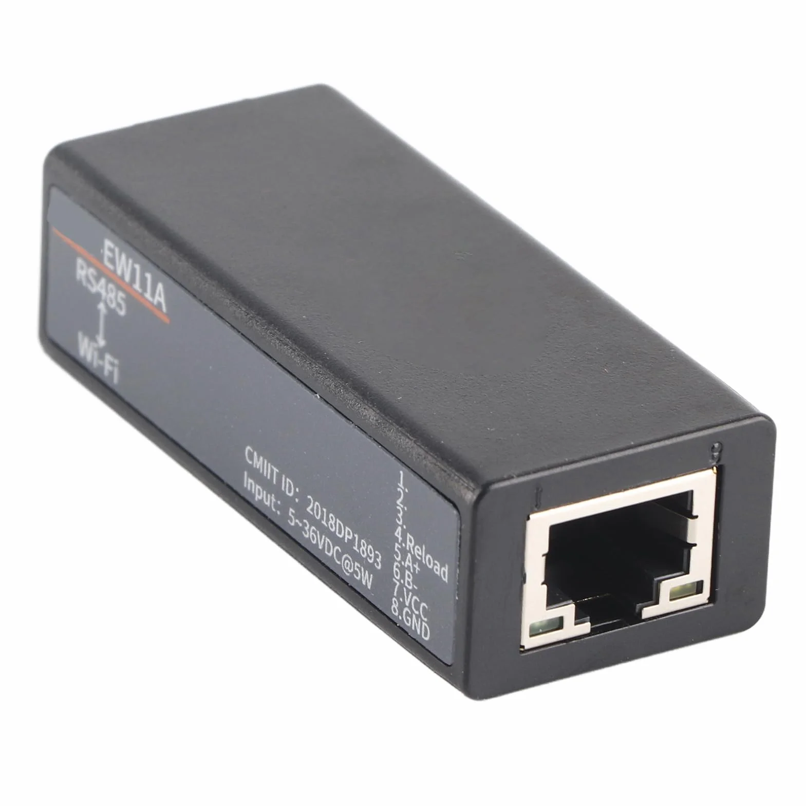 Dioche Elfin EW11 Serveur Série HF7221 vers WiFi Module Communication sans Fil Antenne Intégrée Modbus RJ45 8 Connexions