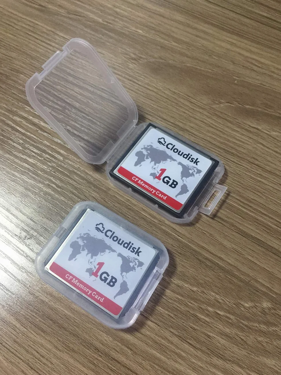 CompactFlash CF 2.0 1GB 2 cartes pour appareil photo reflex numérique