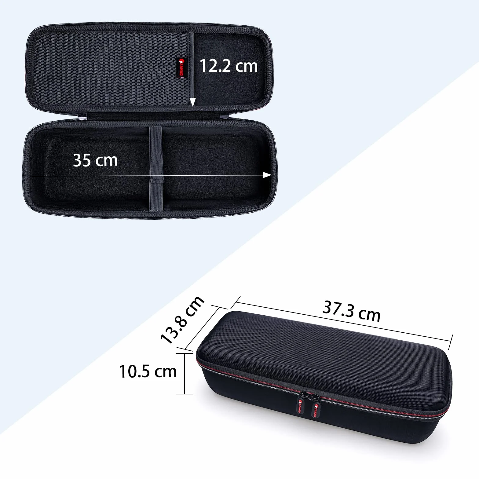 XANAD Étui pour Scanner de Documents sans Fil Brother ADS-1700W / ADS-1800W