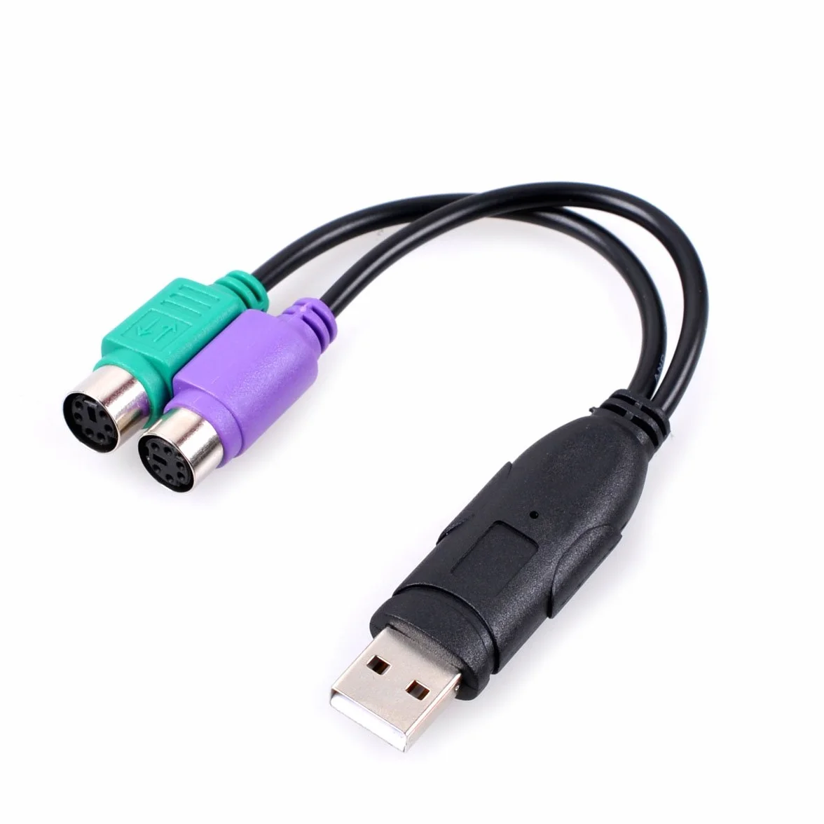 UCEC USB Mâle A vers PS/2 Femelle Câble Adaptateur Convertisseur pour Souris Clavier