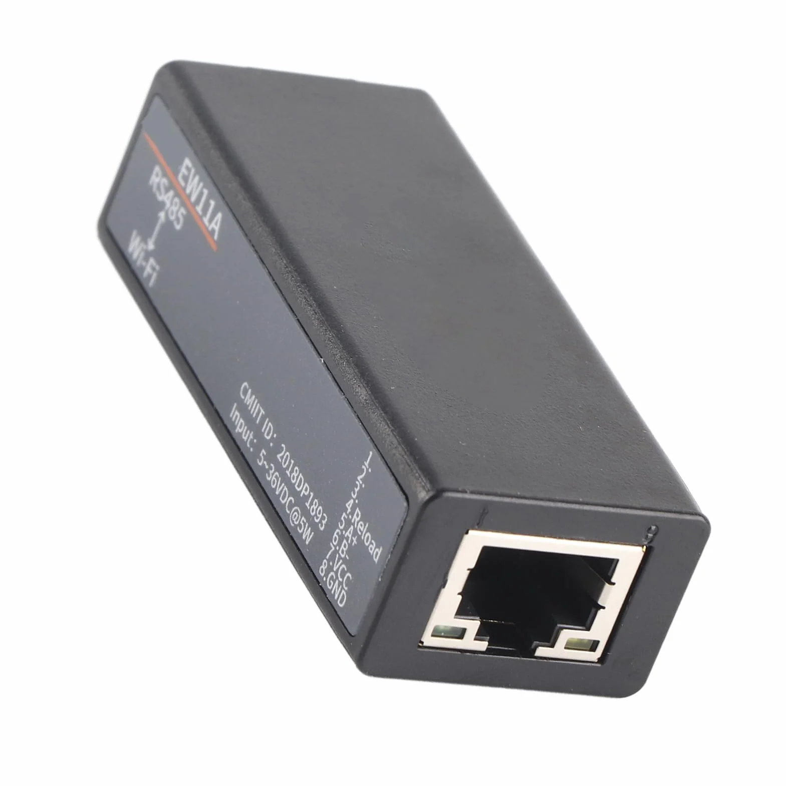 Dioche Elfin EW11 Serveur Série HF7221 vers WiFi Module Communication sans Fil Antenne Intégrée Modbus RJ45 8 Connexions