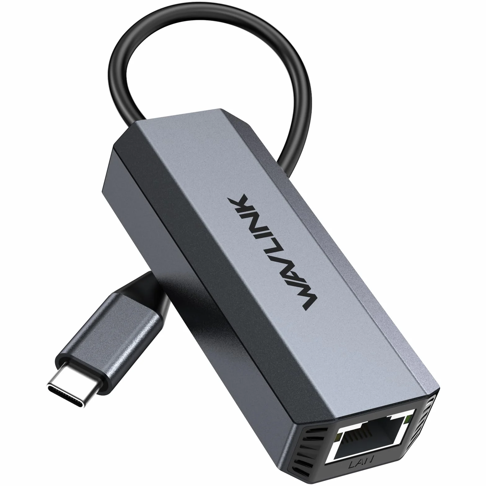 WAVLINK Adaptateur USB C vers Ethernet 5G pour Ordinateur Portable, Compatible avec MacBook, XPS, iPad Pro