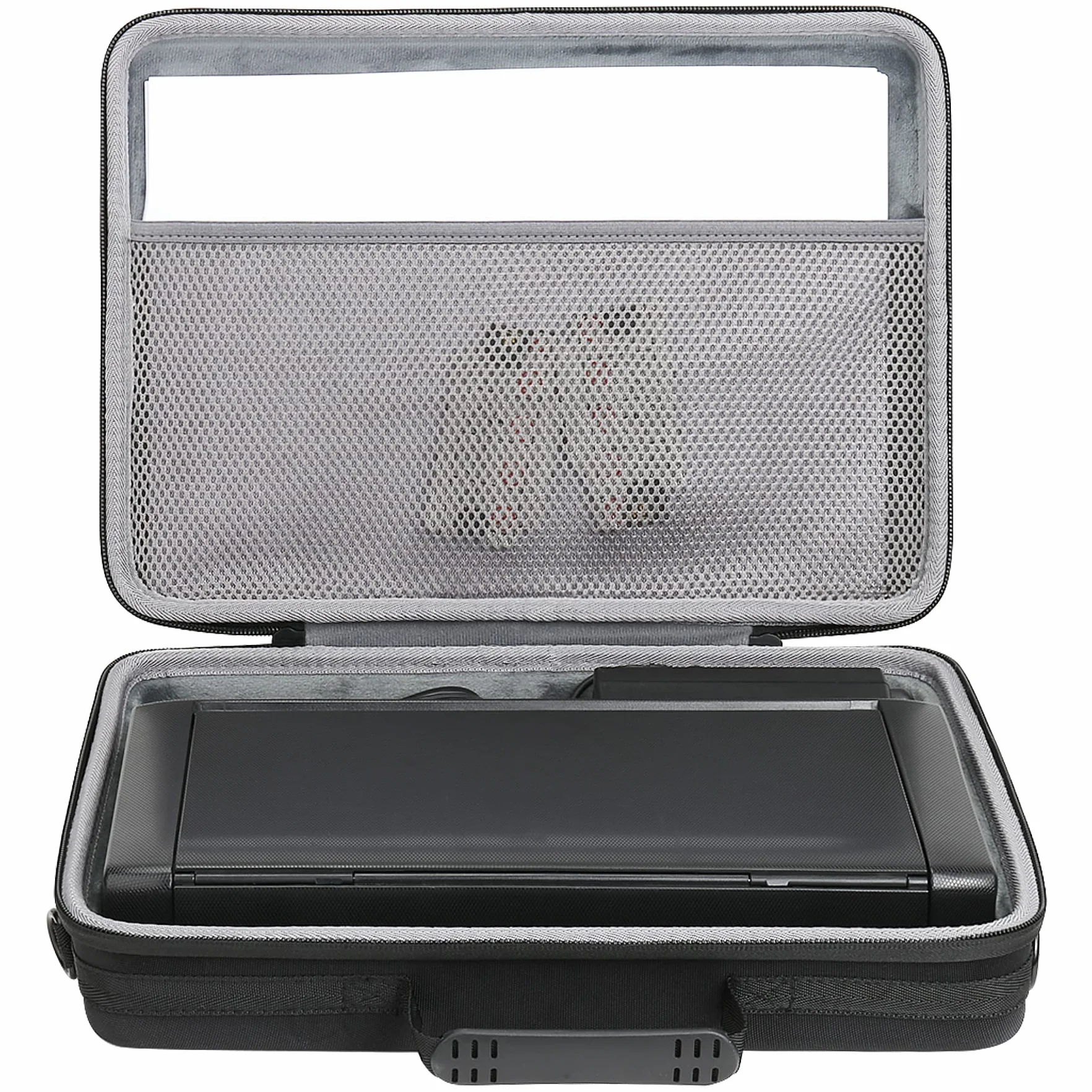 co2CREA Dur Étui de Voyage Rigide Housse Cas pour Epson 71734 Imprimante Portable Jet Encre Wf-100