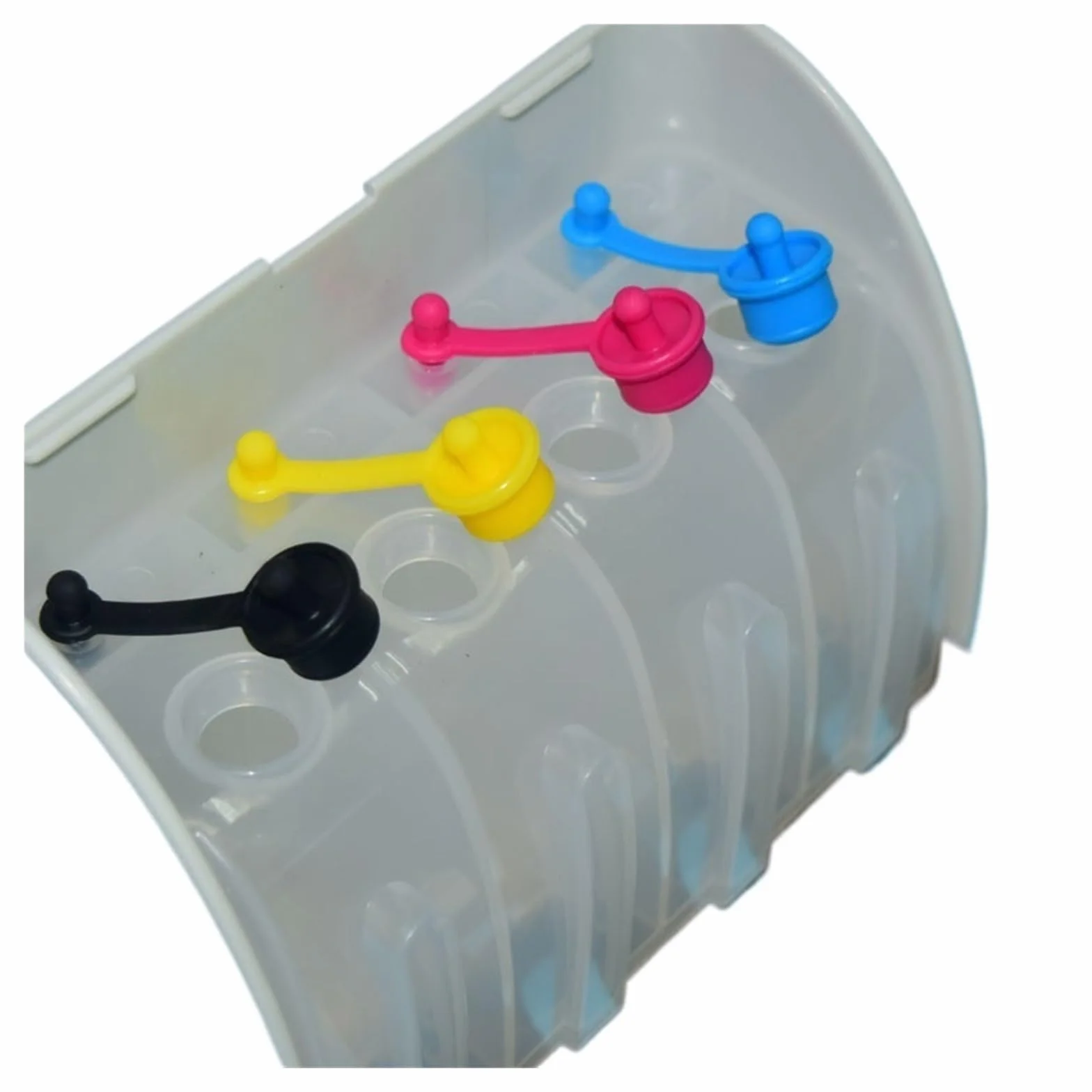 Réservoir CISS Universel DIY 4 Couleurs 85 ML Compatible HP Canon Système d'Alimentation en Encre Continue Vide