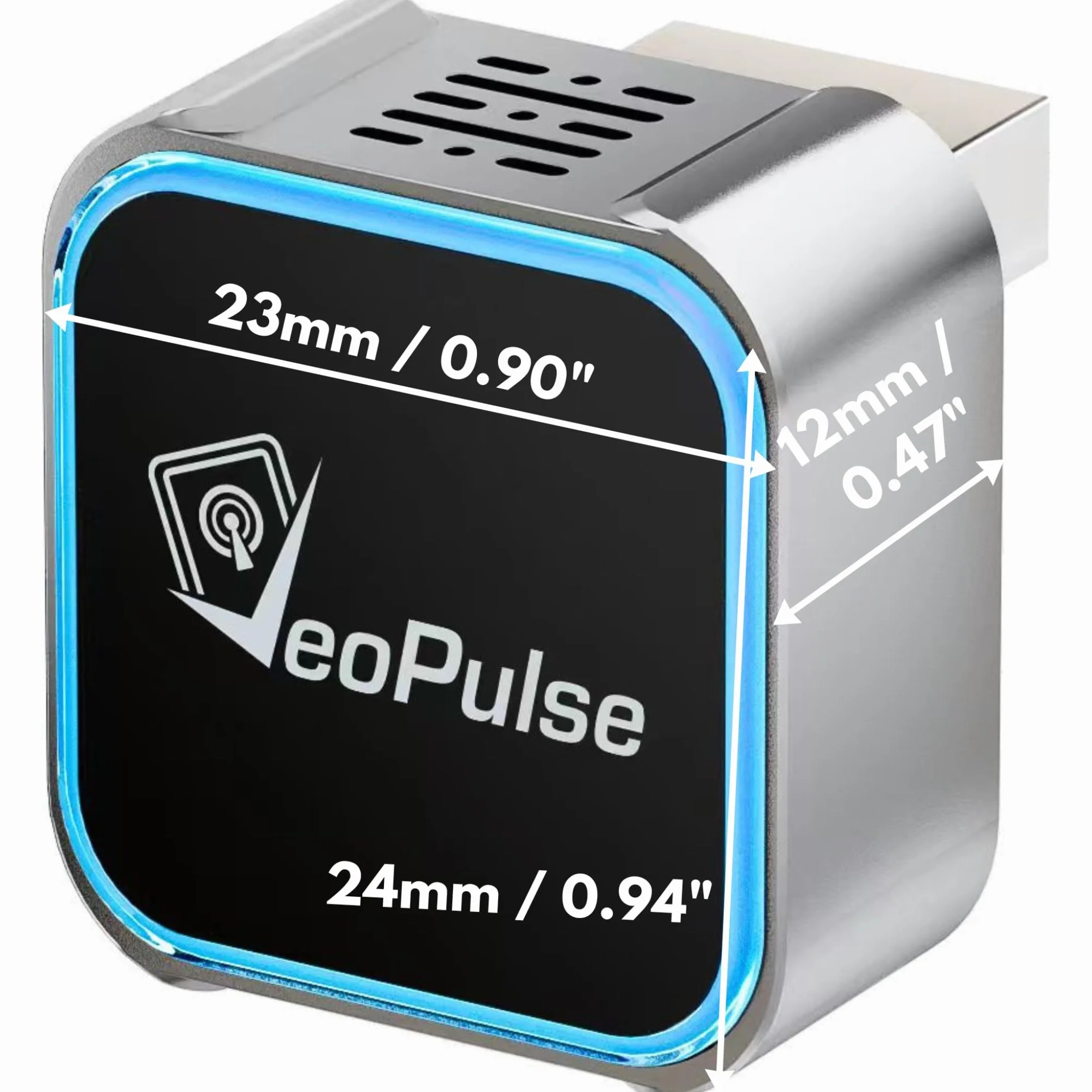 Adaptateur CarPlay Android Auto sans Fil C-Pro USB-A Dongle 2-en-1 Mémoire Double Boîtier Zinc Anti-surchauffe