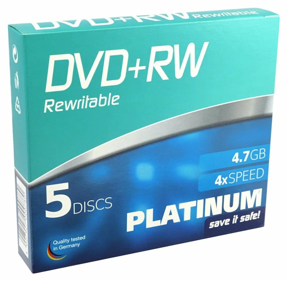 Bestmedia DVD+RW 4.7GB 5 Pcs