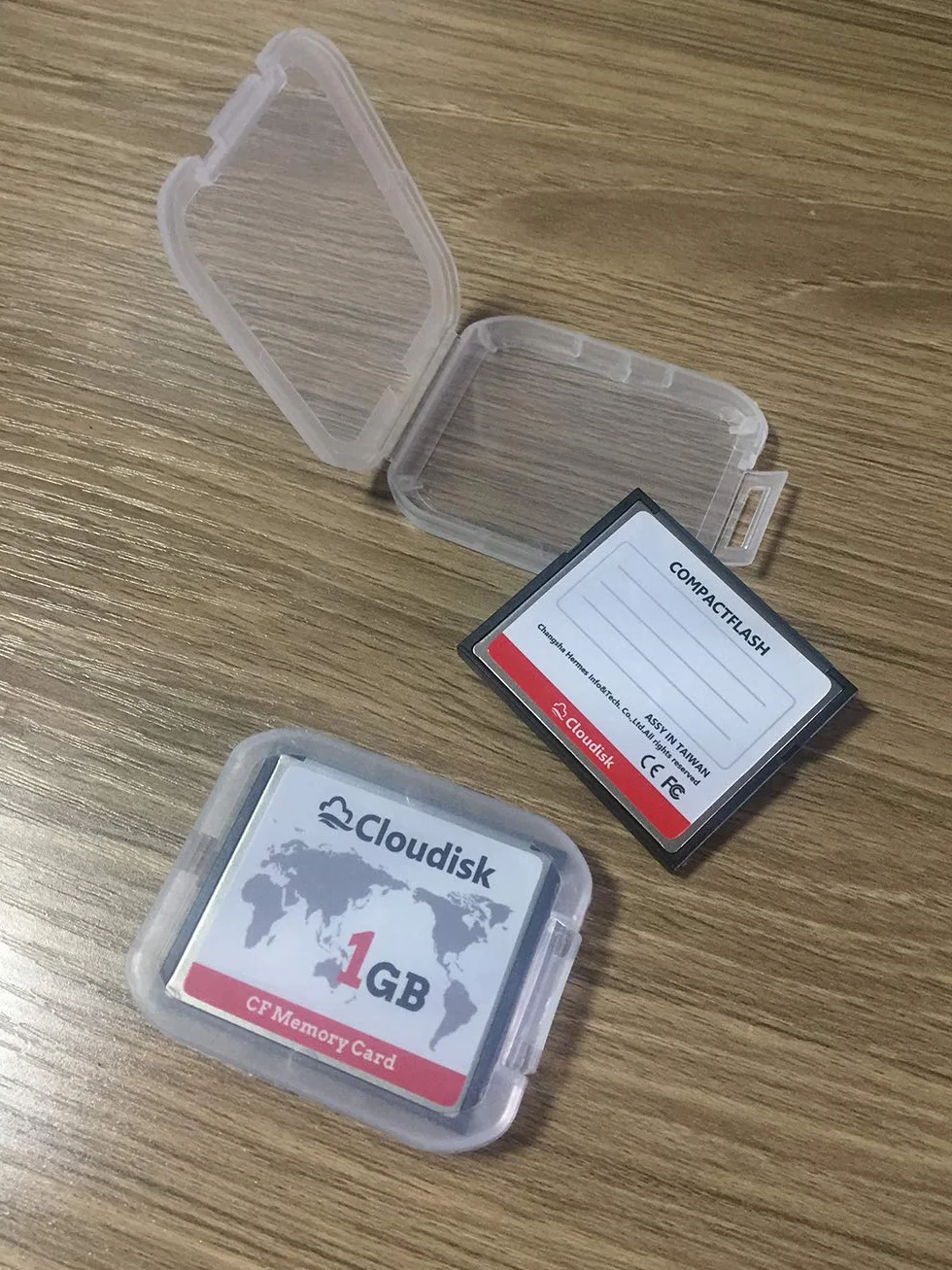 CompactFlash CF 2.0 1GB 2 cartes pour appareil photo reflex numérique