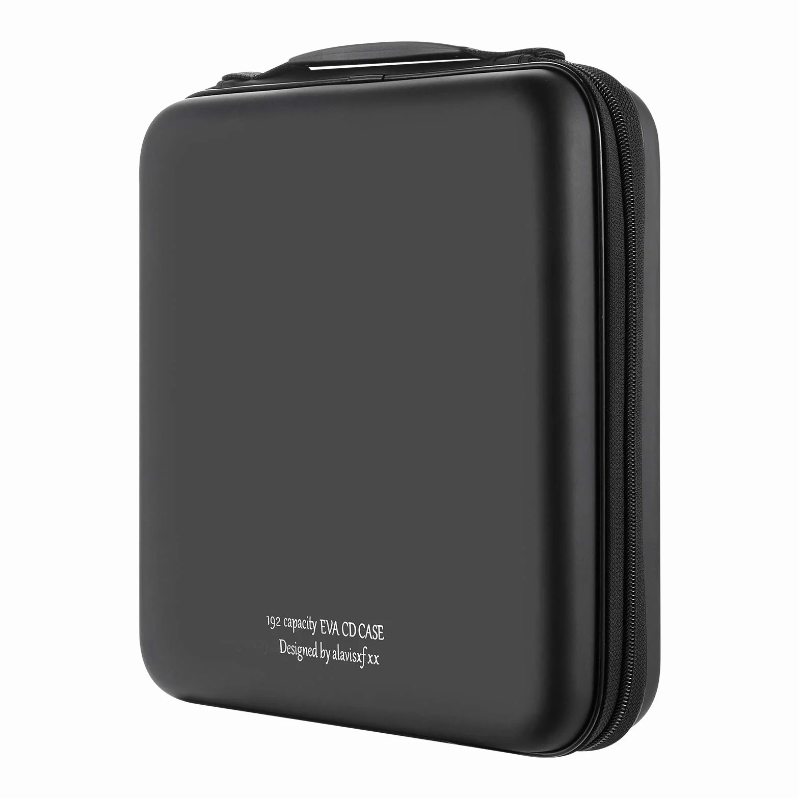 Organisateur de Stockage de Disque Dur EVA 192 Capacités Noir pour Voyages en Voiture