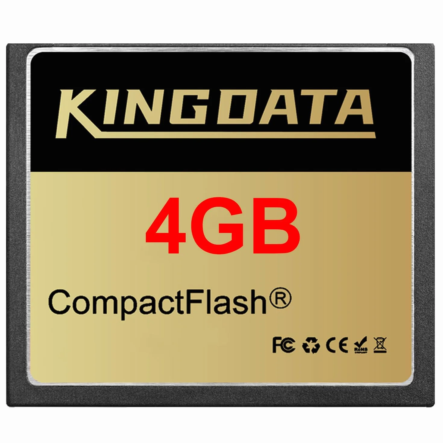 Compact Flash Card 4GB CF133X FAT32 Type I for Vintage Digital Cameras