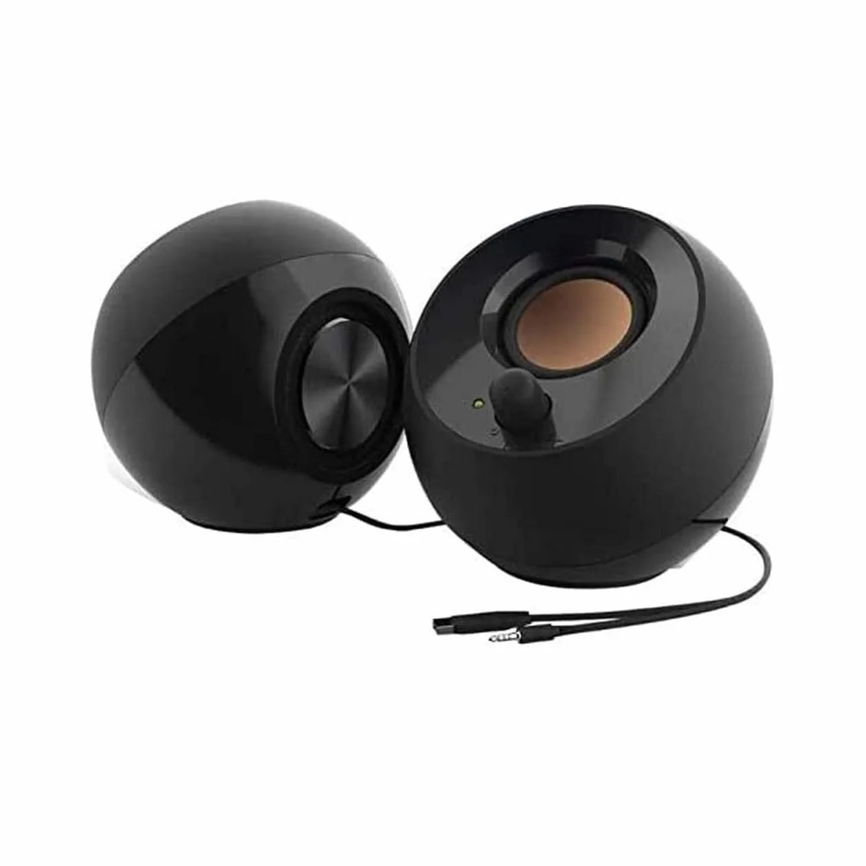 Creative Labs Pebble 4.4W Noir haut-parleur 2.0 canaux fil 3,5 mm 100-17000 Hz