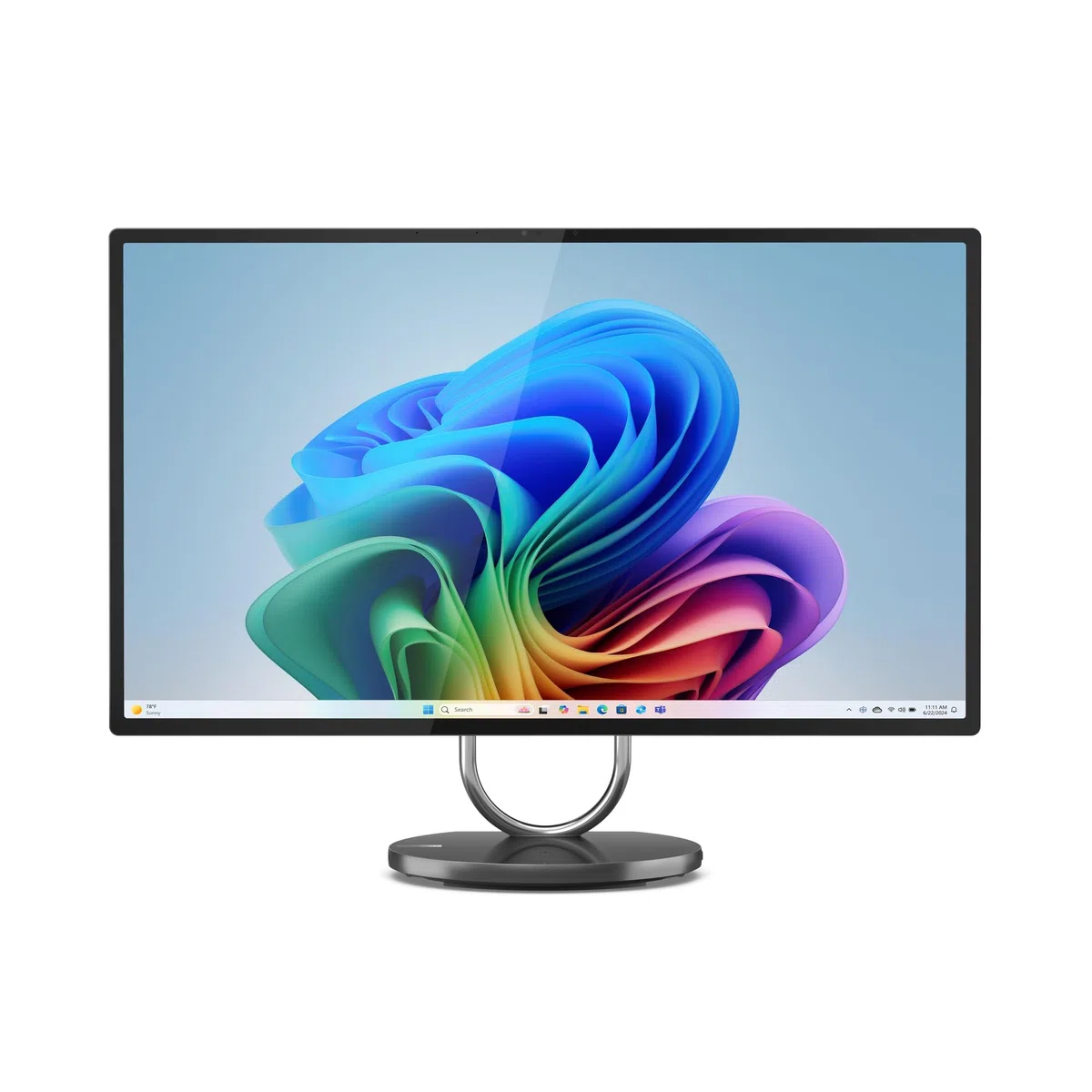 Lenovo Yoga AIO 32ILL10 Intel Core Ultra 7 258V 80 cm (31.5") 3840 x 2160 Pixels PC All-in-One 32 Go LPDDR5x-SDRAM 1 to SSD NVIDIA GeForce RTX 4050 Windows 11 Pro Wi-FI 7 (802.11be) Gris