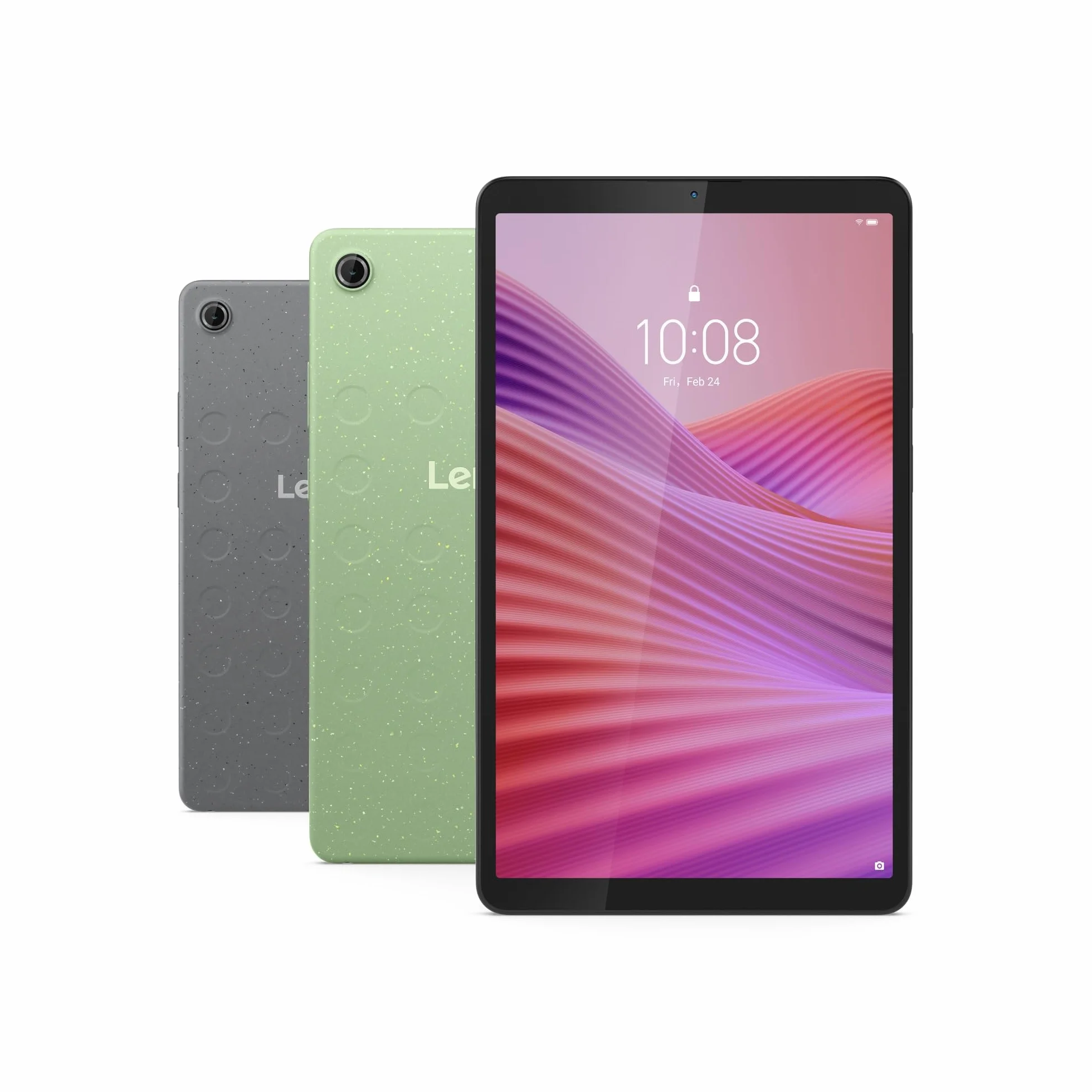 Lenovo MediaTek Helio G85 Tablette avec écran LCD 8,7" 1340 x 800, 4 Go de RAM, 64 Go de mémoire, Android 14, Gris Luna