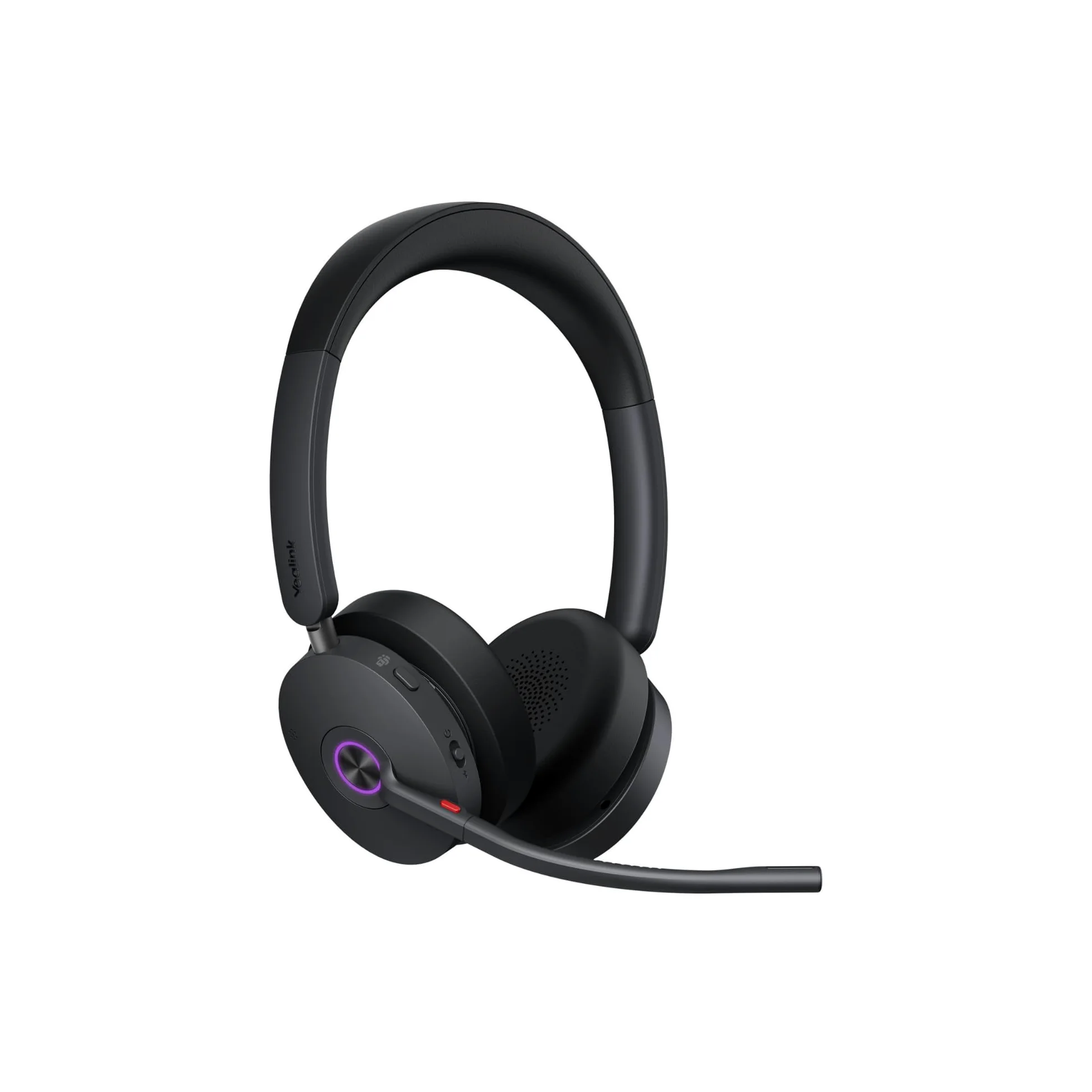 Yealink BH 74 UC Casque avec Support de Charge Bluetooth Hybride ANC 32 Heures de Conversation, USB-C/A