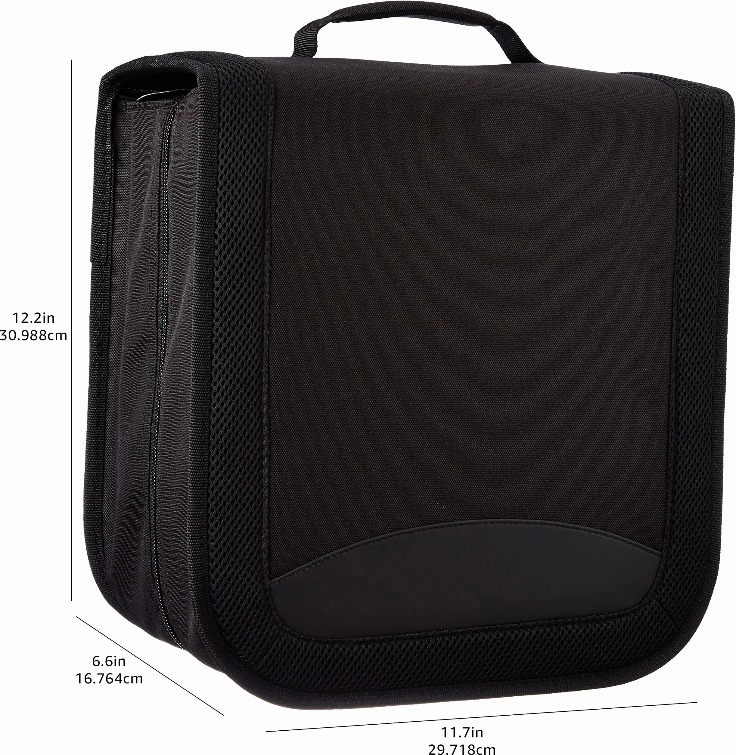 Amazon Basics Classeur polyester 400 CD DVD Noir