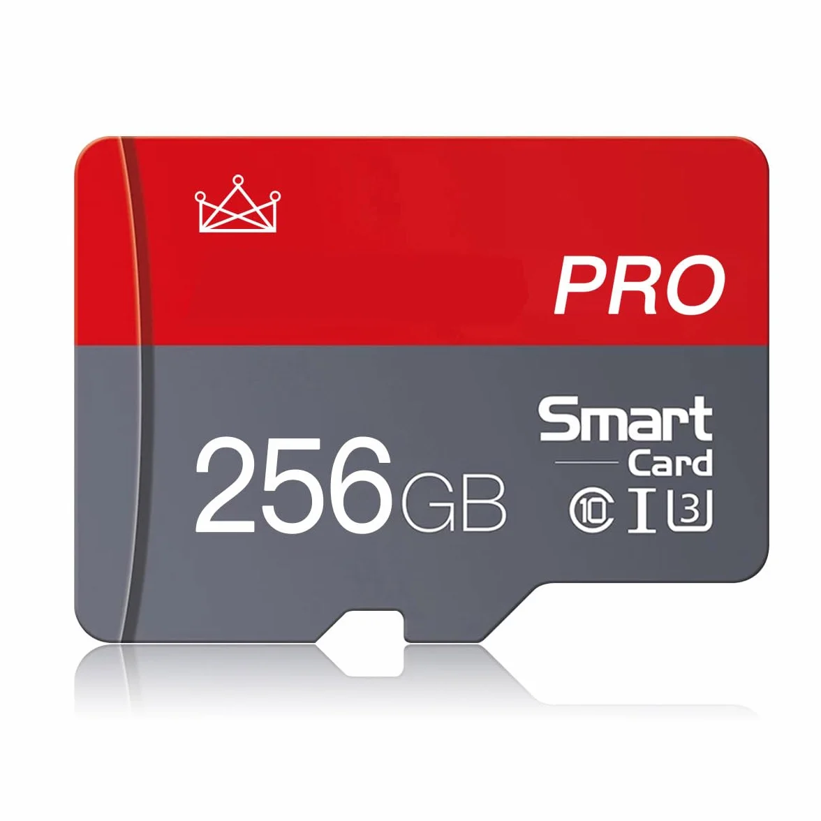 Lot de 2 cartes mémoire Micro SD 256 Go Classe 10 Haute Vitesse avec adaptateur Mini SD
