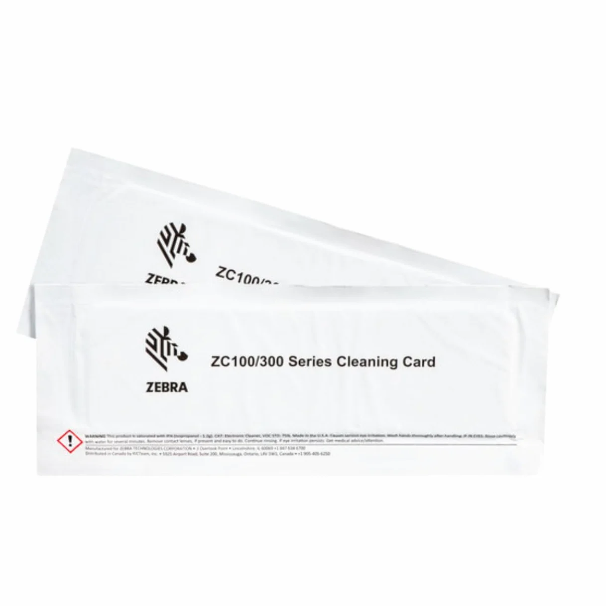 Zebra Kit de Nettoyage 5 Cartes ZC100 ZC300