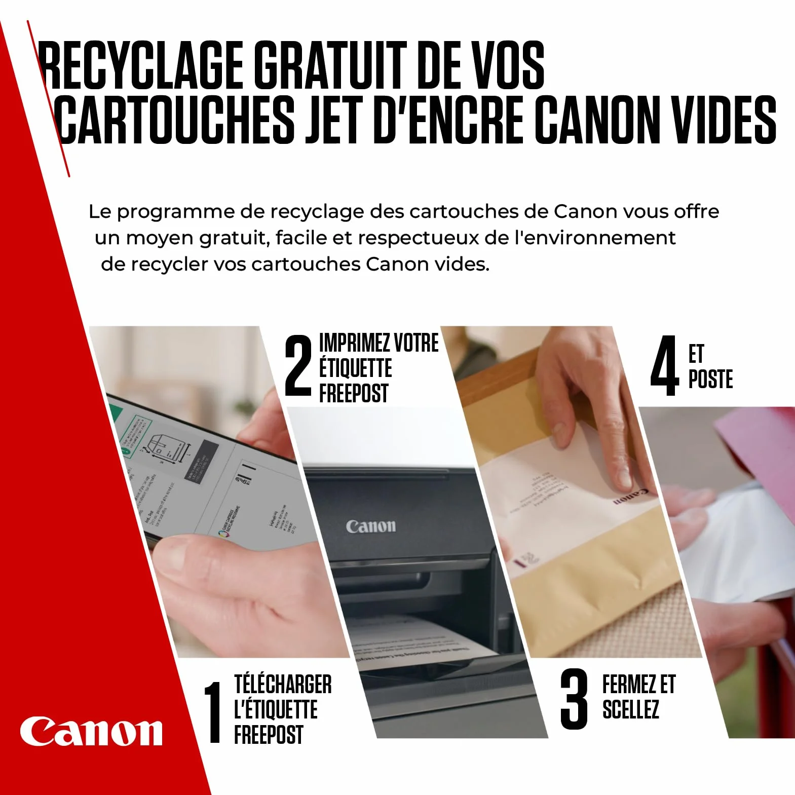 Canon PG-545XL Cartouche d'encre Noire Haut rendement 400 Pages